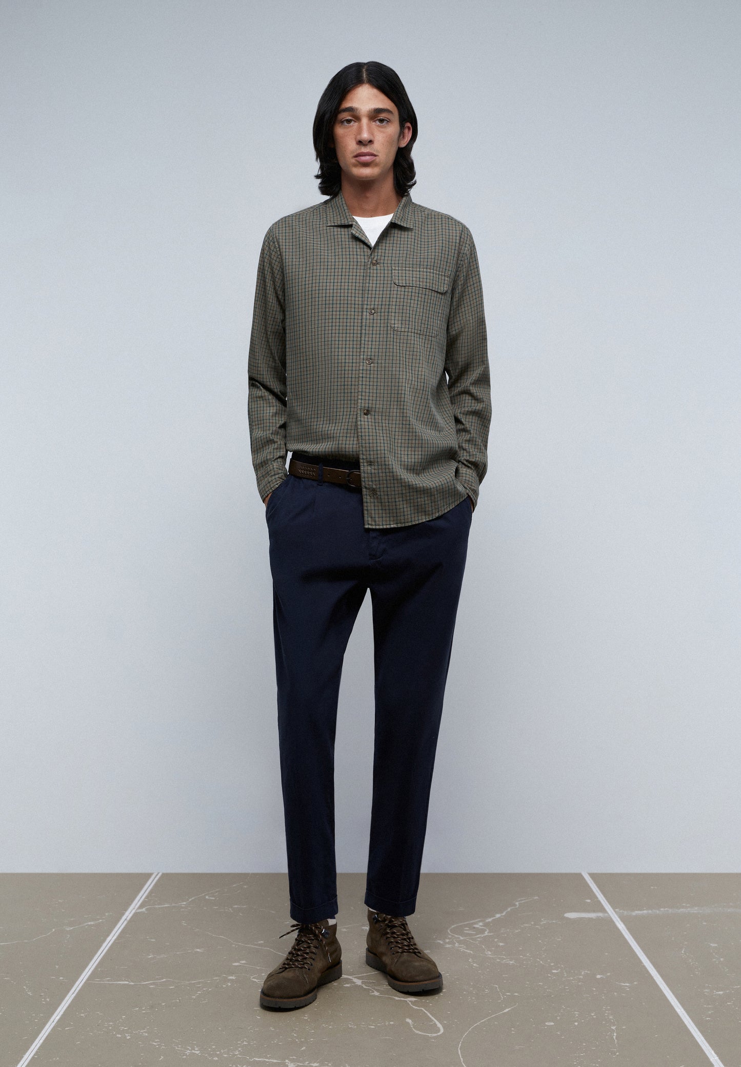 CAMISA PIJAMERA CUADROS