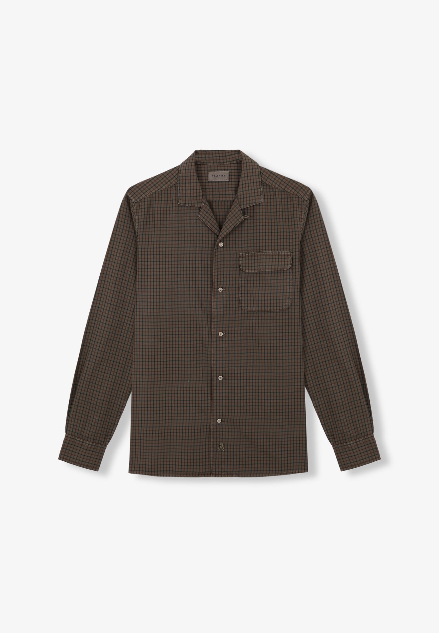 CAMISA PIJAMERA CUADROS