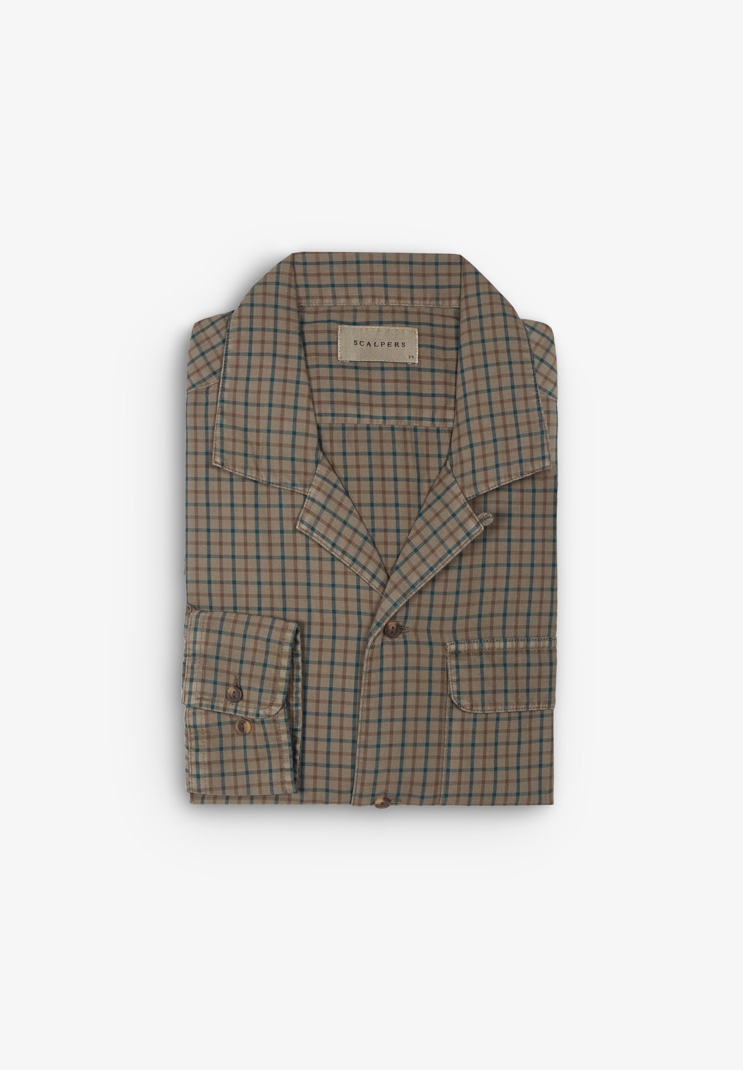 CAMISA PIJAMERA CUADROS