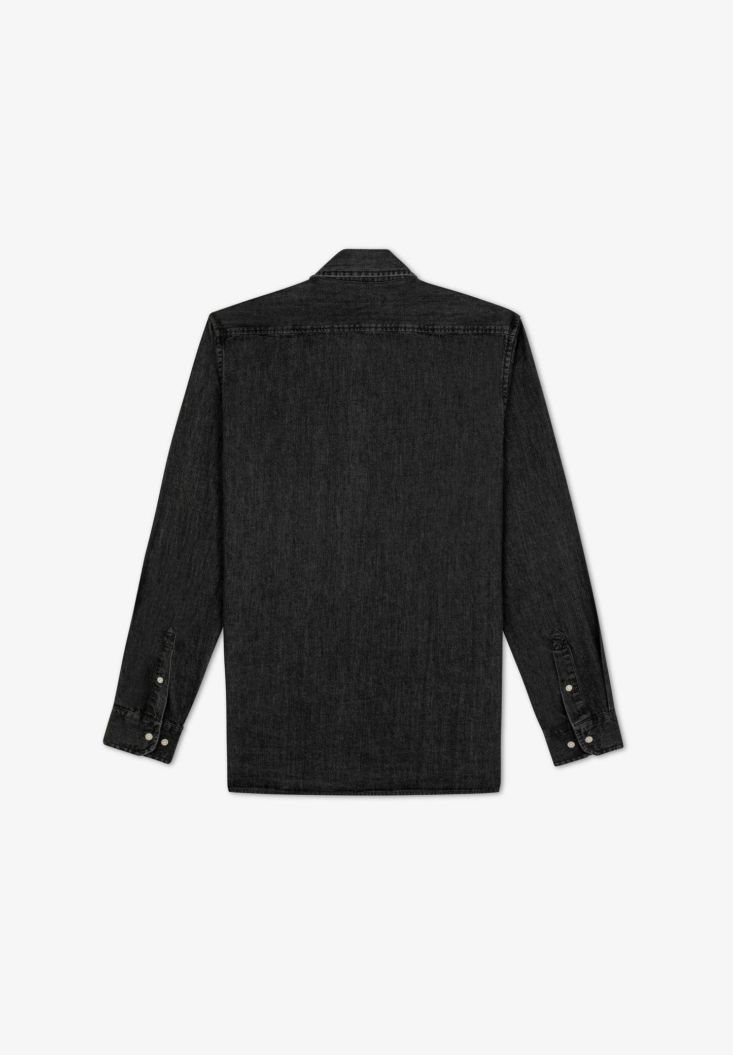 CAMISA DENIM LAVADA CALAVERA TONO