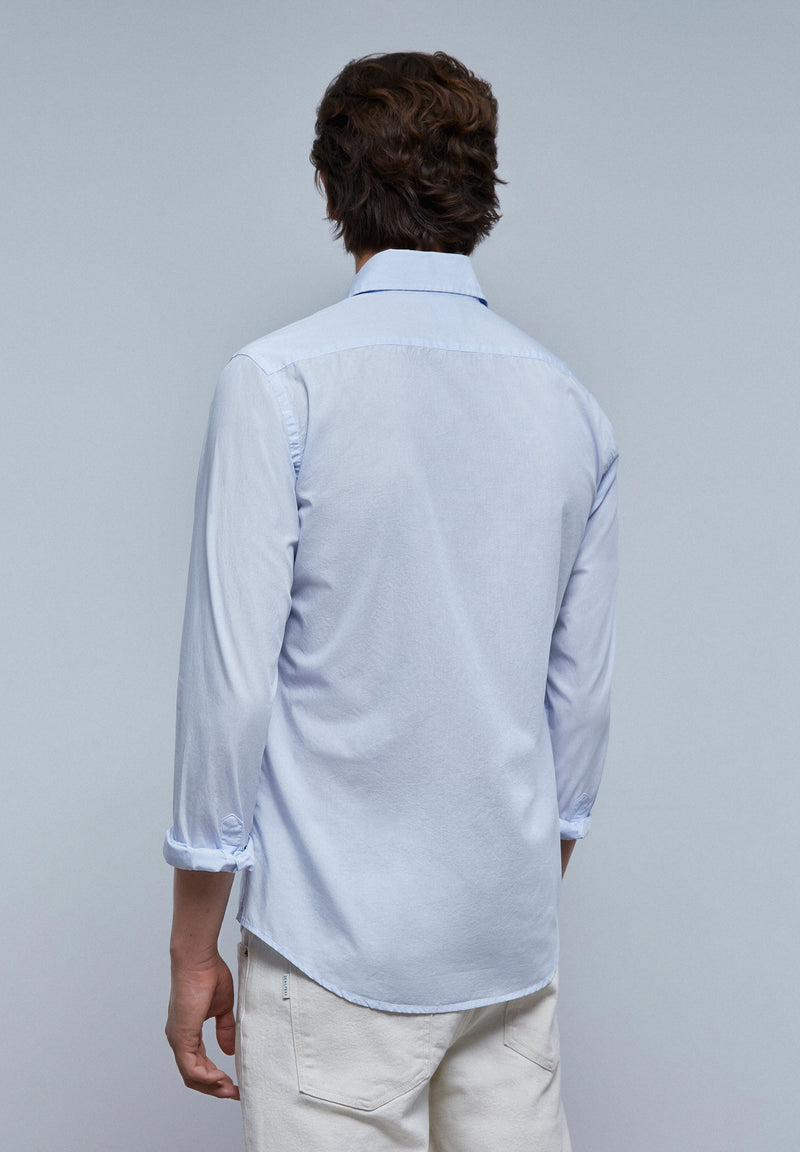 CAMISA CALAVERA CONTRASTE