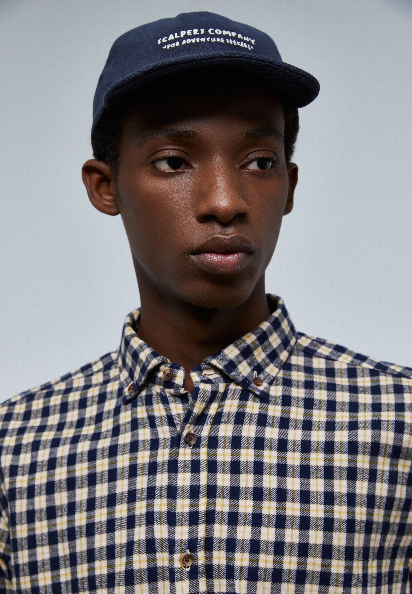 CAMISA CUADROS TARTÁN CUELLO BOTONES