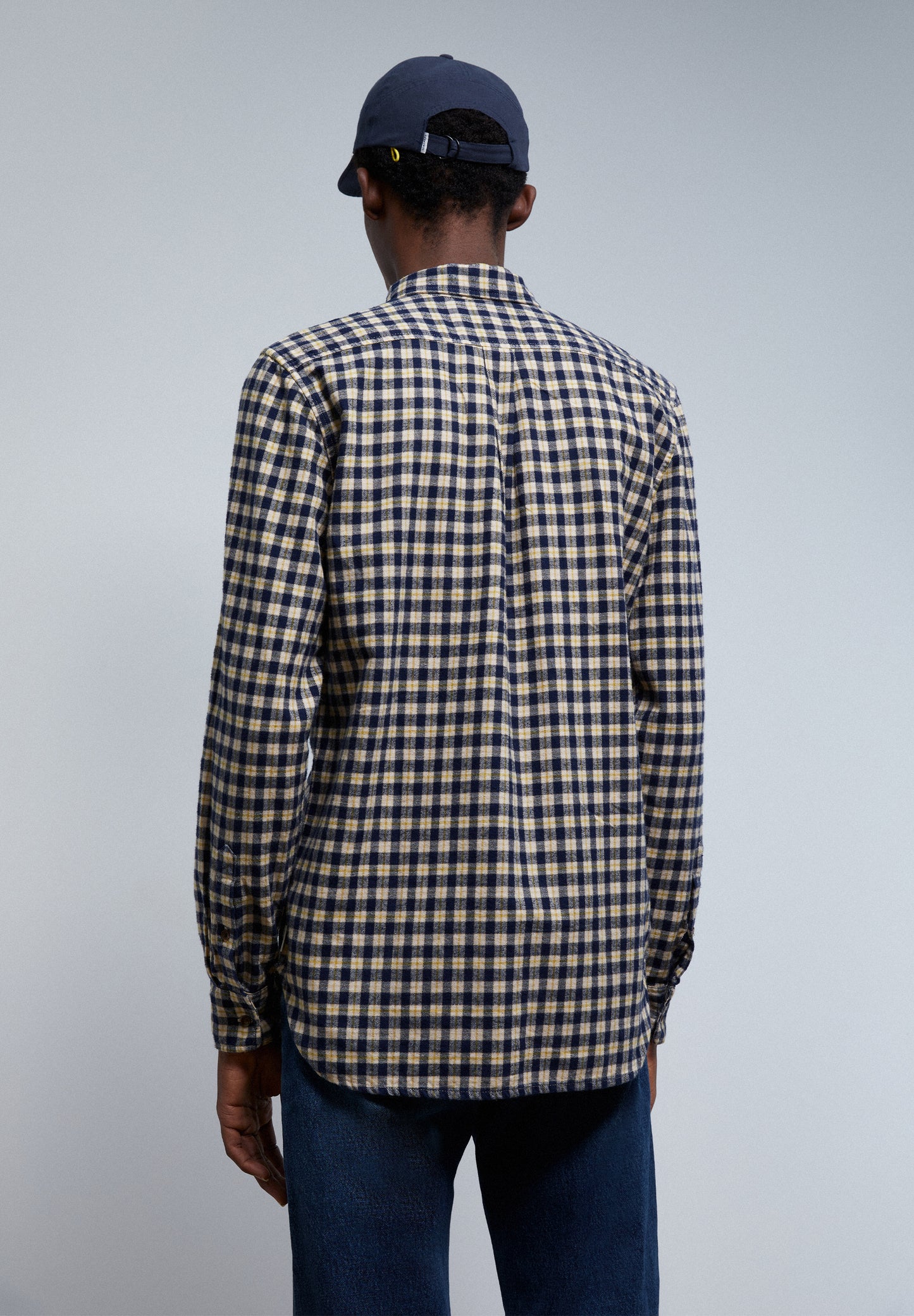 CAMISA CUADROS TARTÁN CUELLO BOTONES