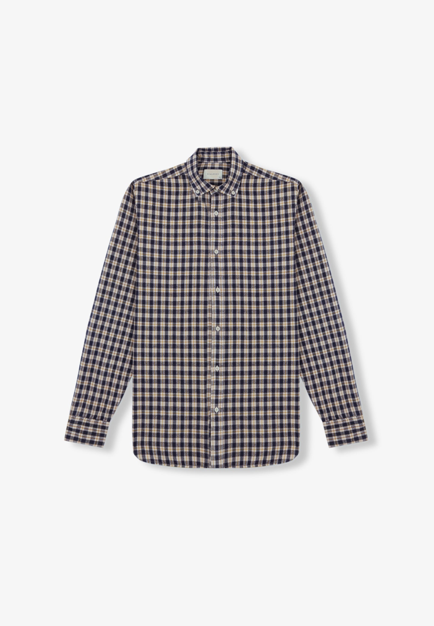 CAMISA CUADROS TARTÁN CUELLO BOTONES