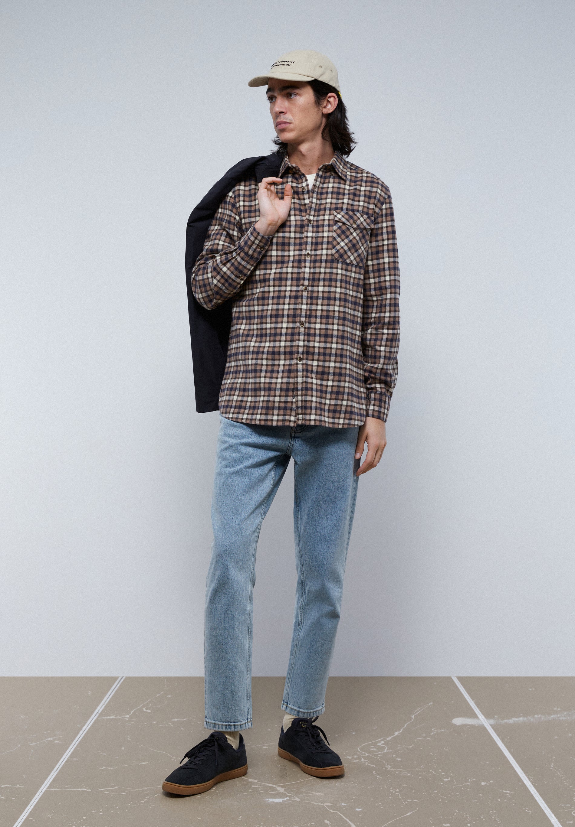 CAMISA CUADROS BOLSILLO