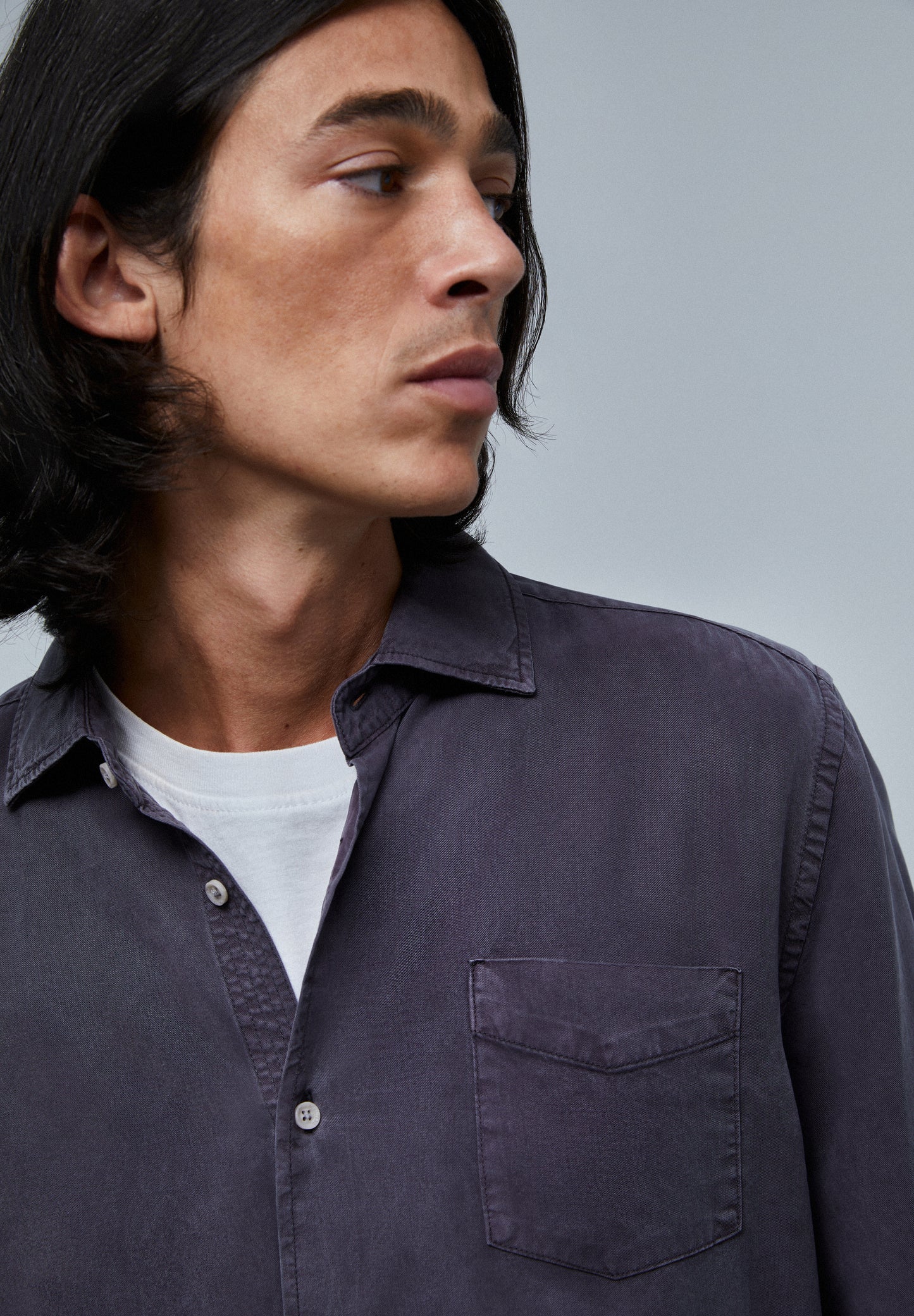 CAMISA TENCEL BOLSILLO