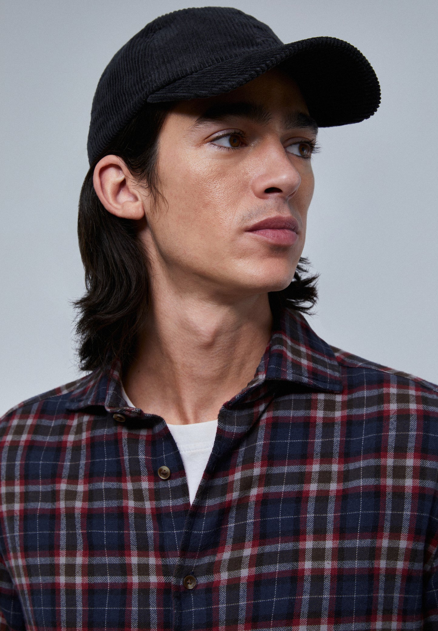 CAMISA CUADROS TARTÁN CALAVERA