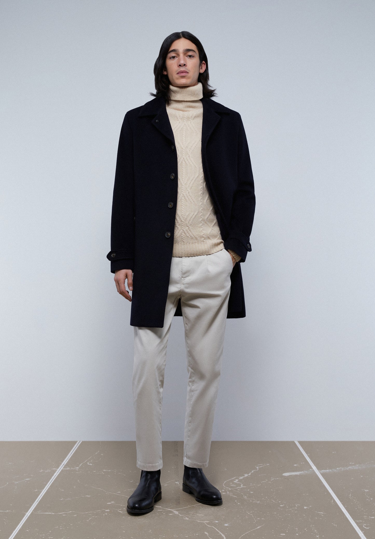 ABRIGO CLÁSICO LANA