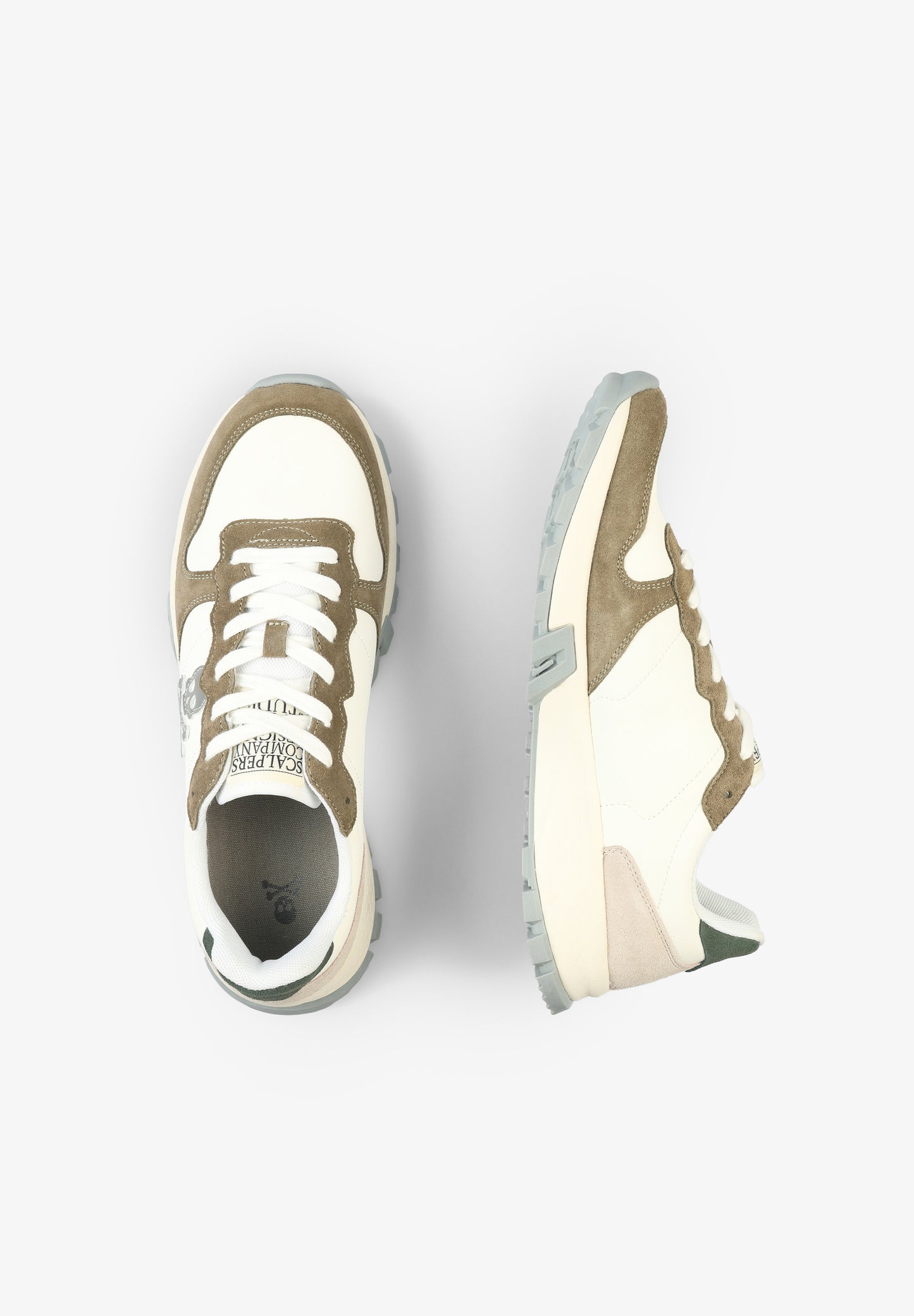 SNEAKERS CALAVERA SUELA DENTADA