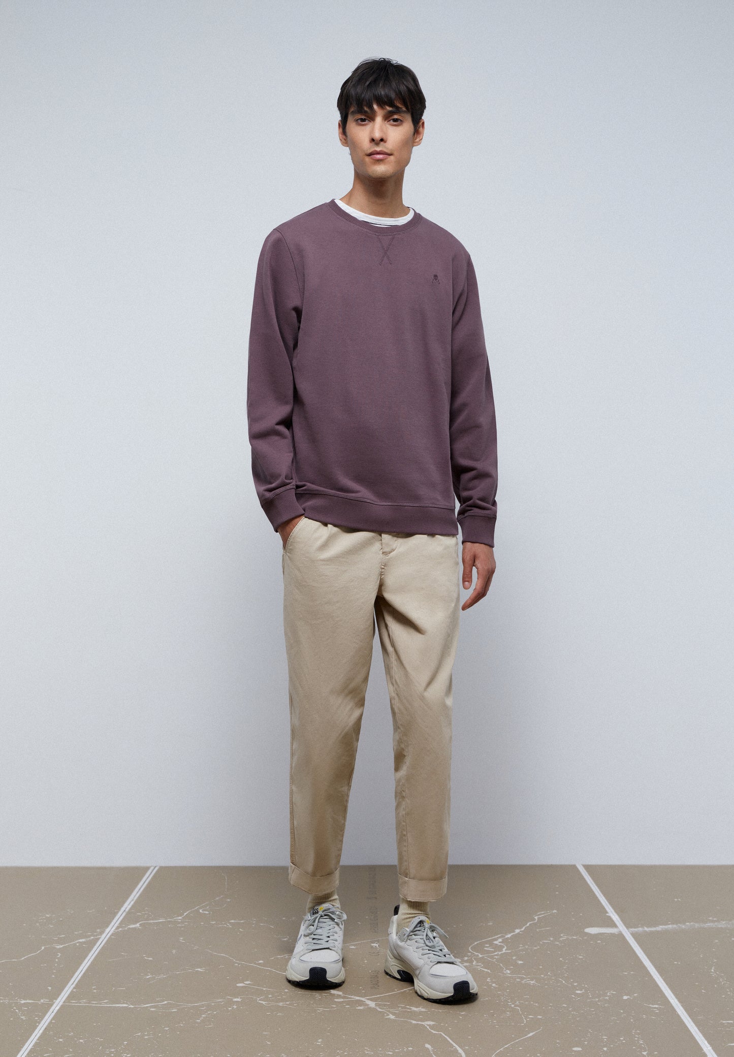 SUDADERA BÁSICA CALAVERA