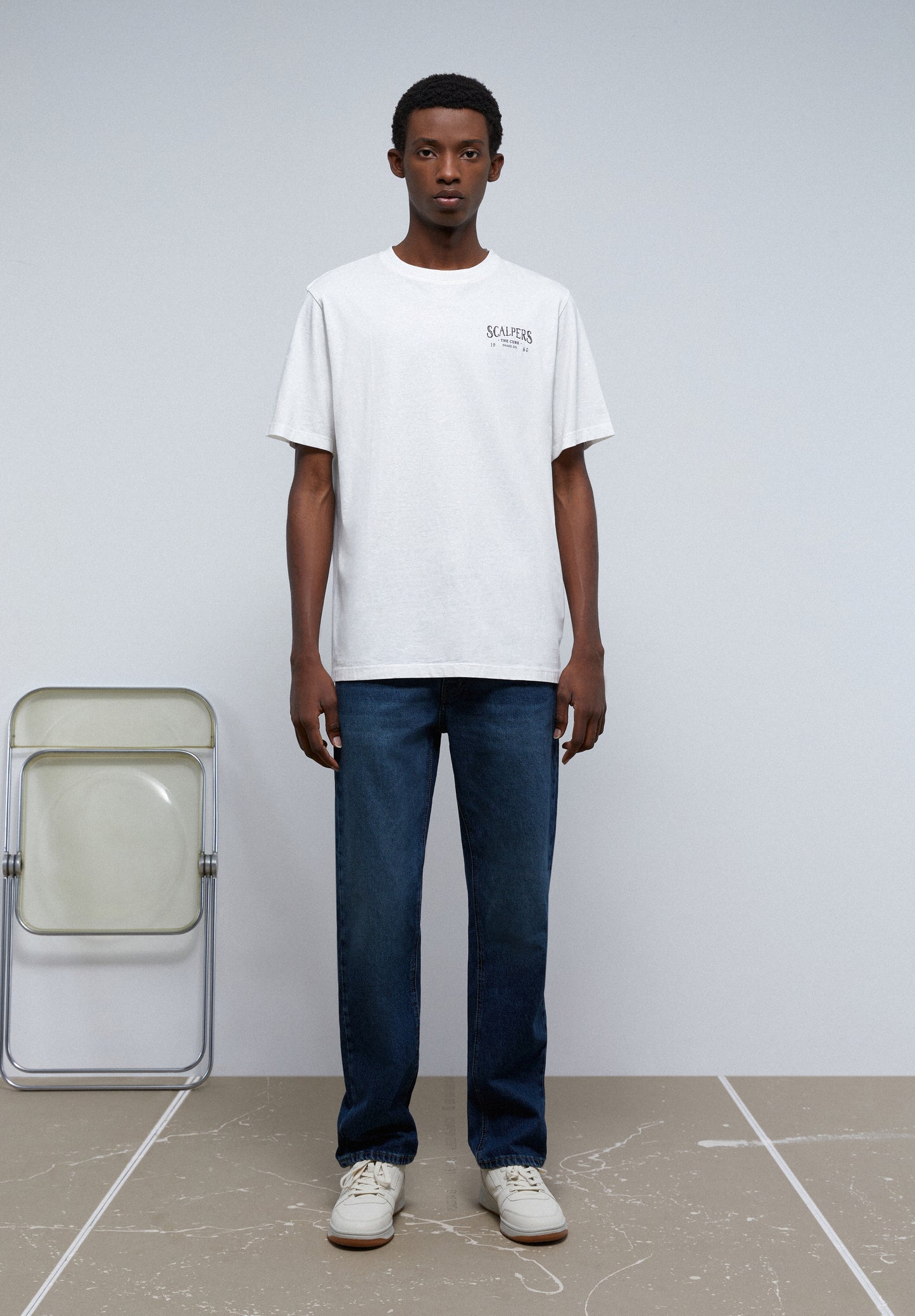 CAMISETA LAVADA PRINT TRASERO