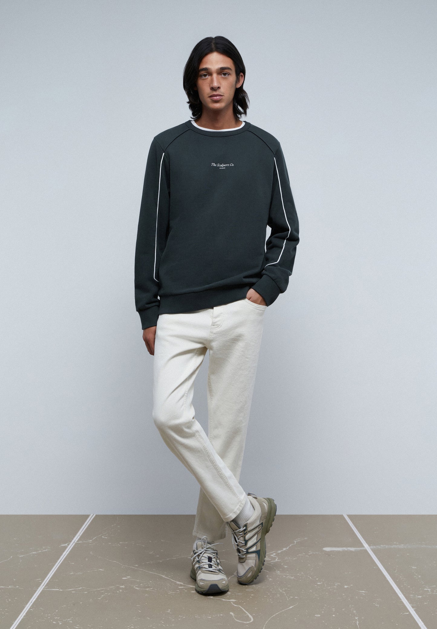 SUDADERA VIVOS CONTRASTE