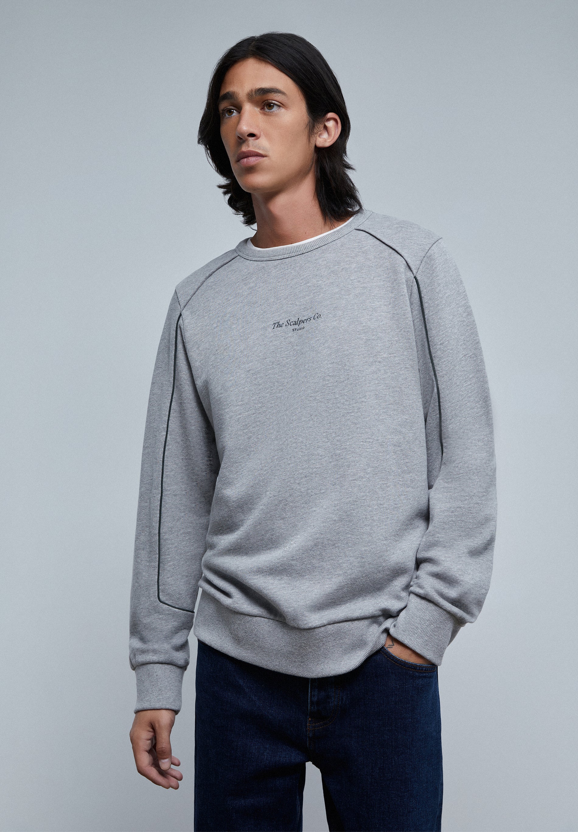 SUDADERA VIVOS CONTRASTE