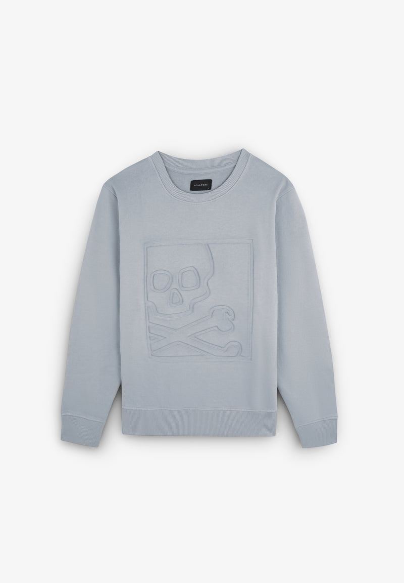 SUDADERA CALAVERA RELIEVE