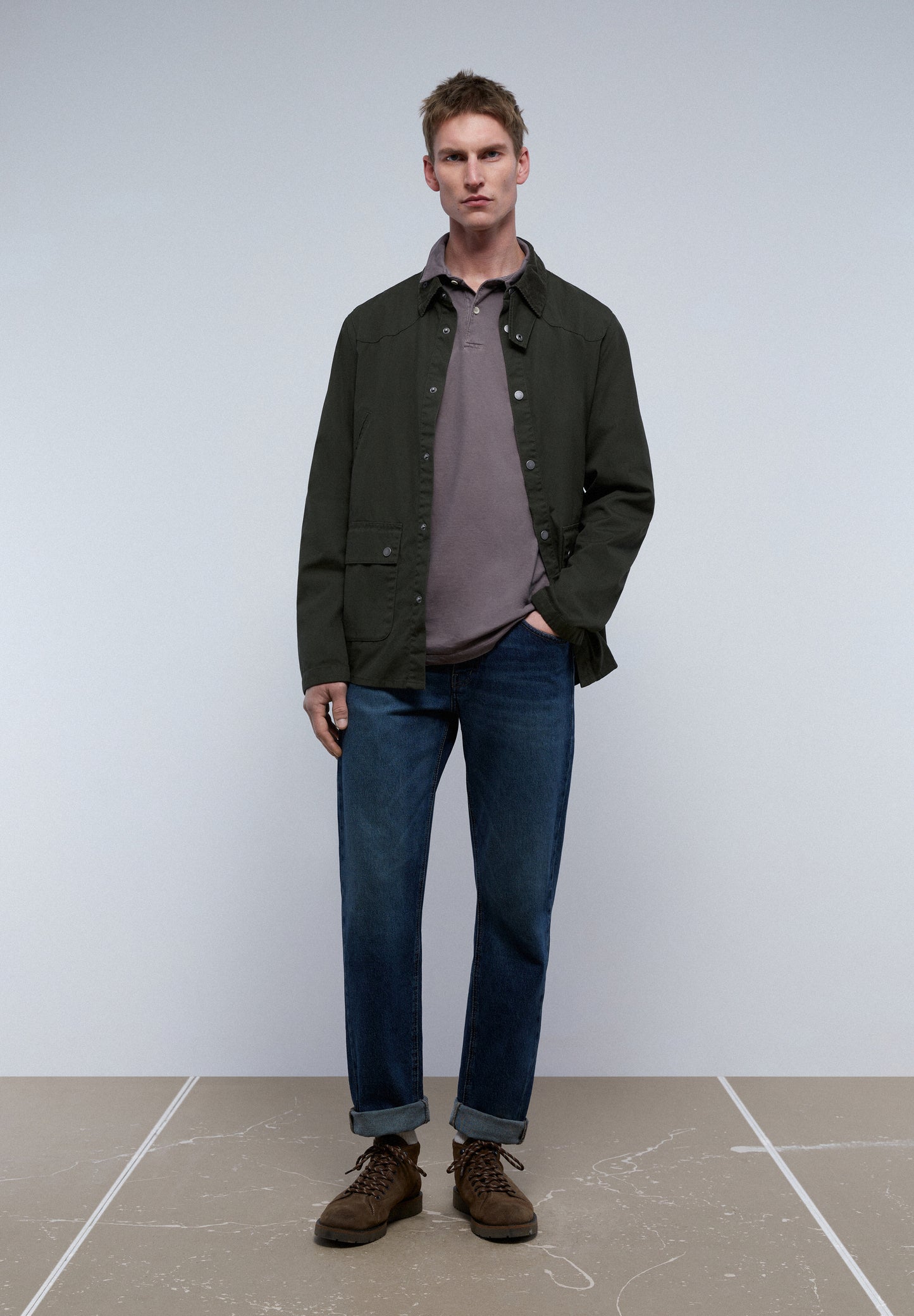 POLO MANGA LARGA TACTO SOFT