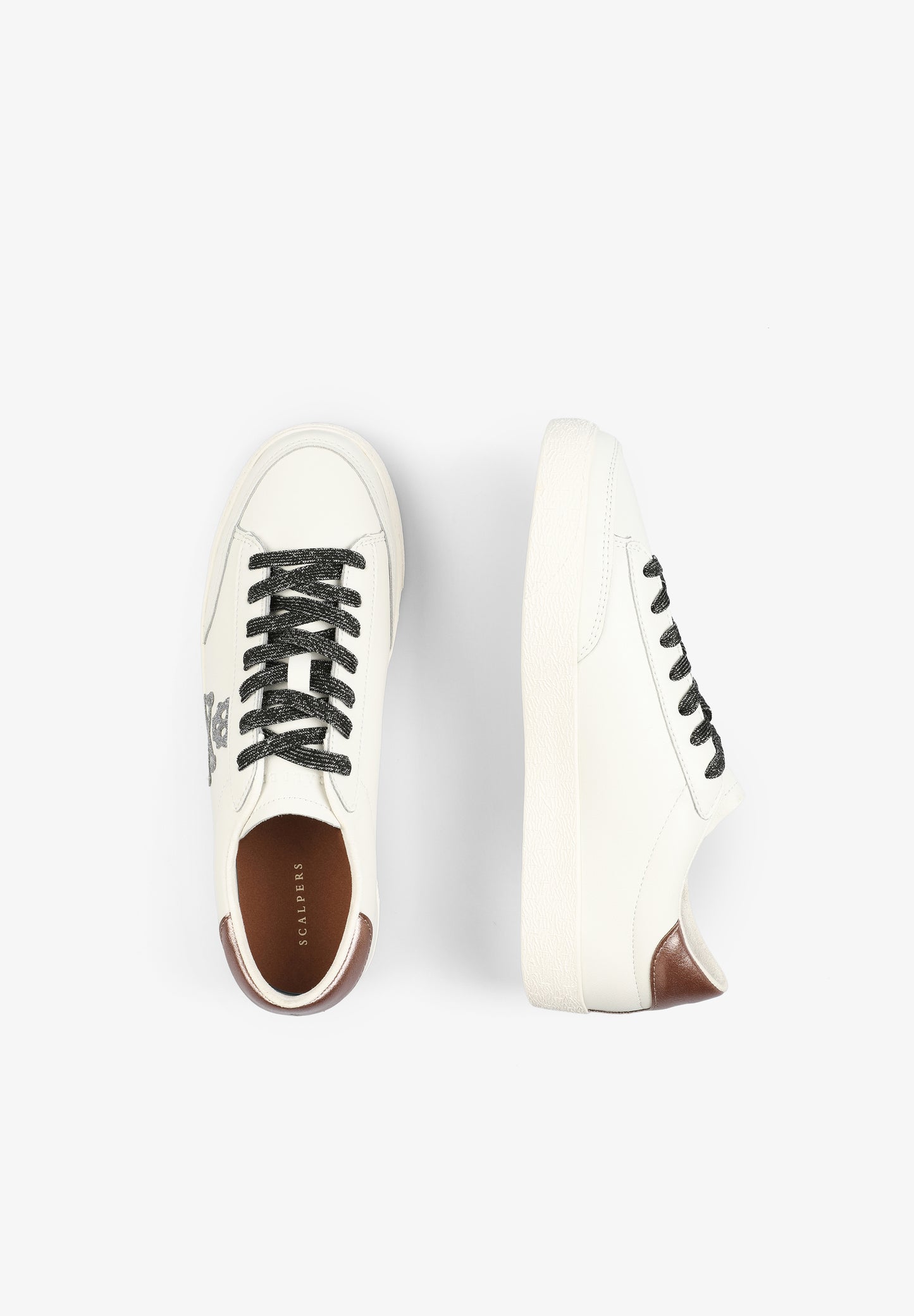 SNEAKERS BAJAS DETALLE METALIZADO