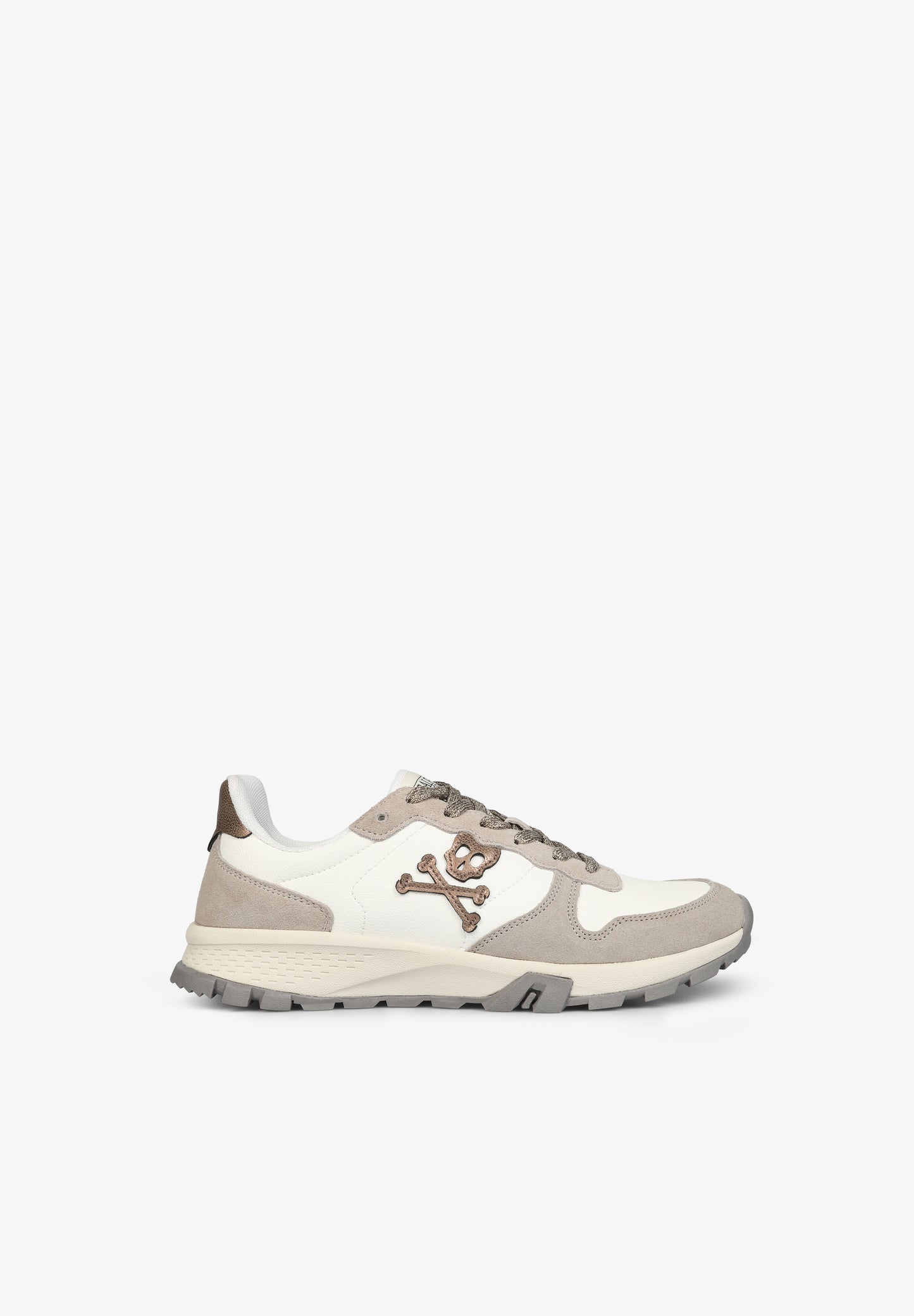 SNEAKERS CALAVERA SUELA DENTADA