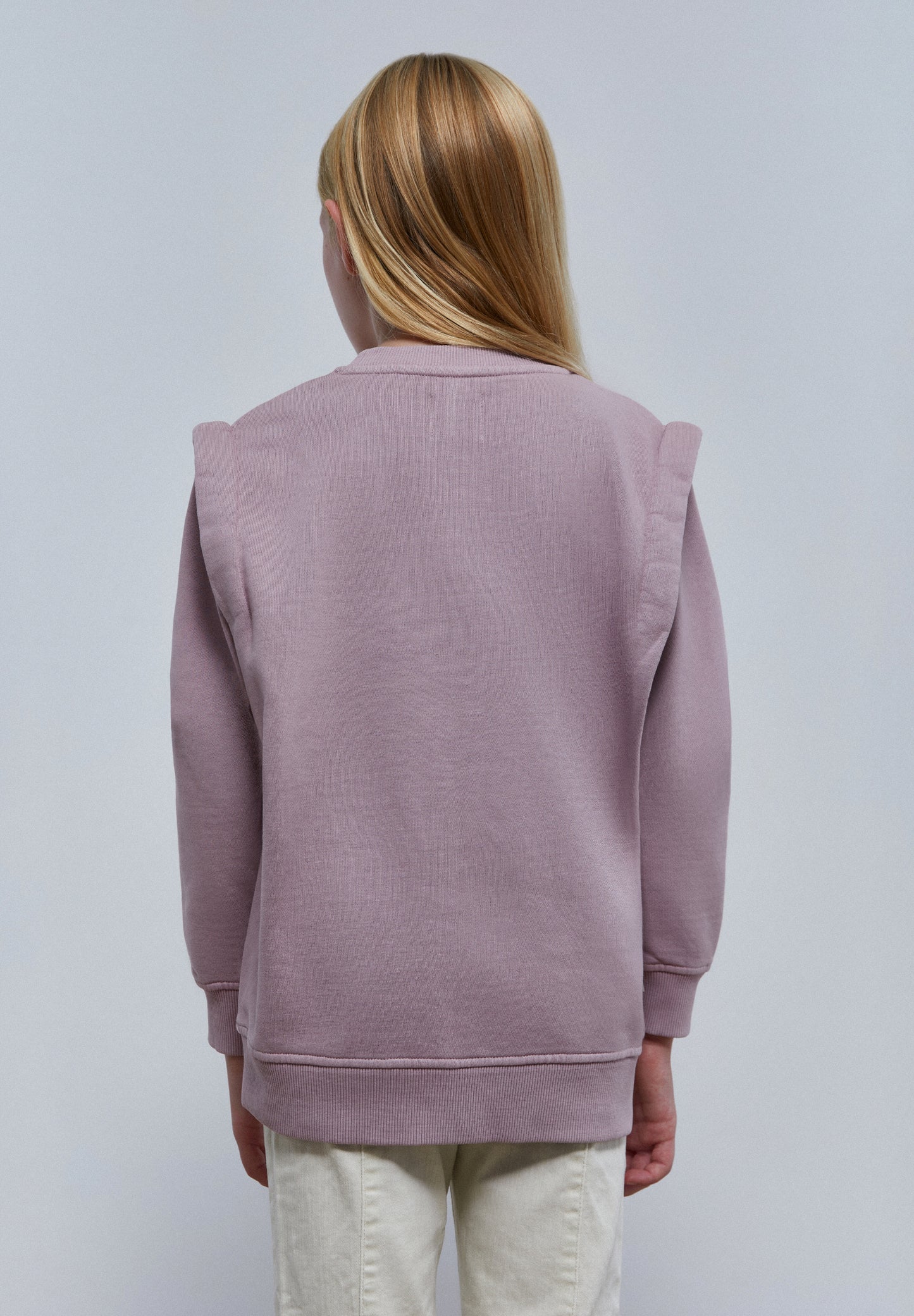 SUDADERA ZEBRA PLIEGUES HOMBRO