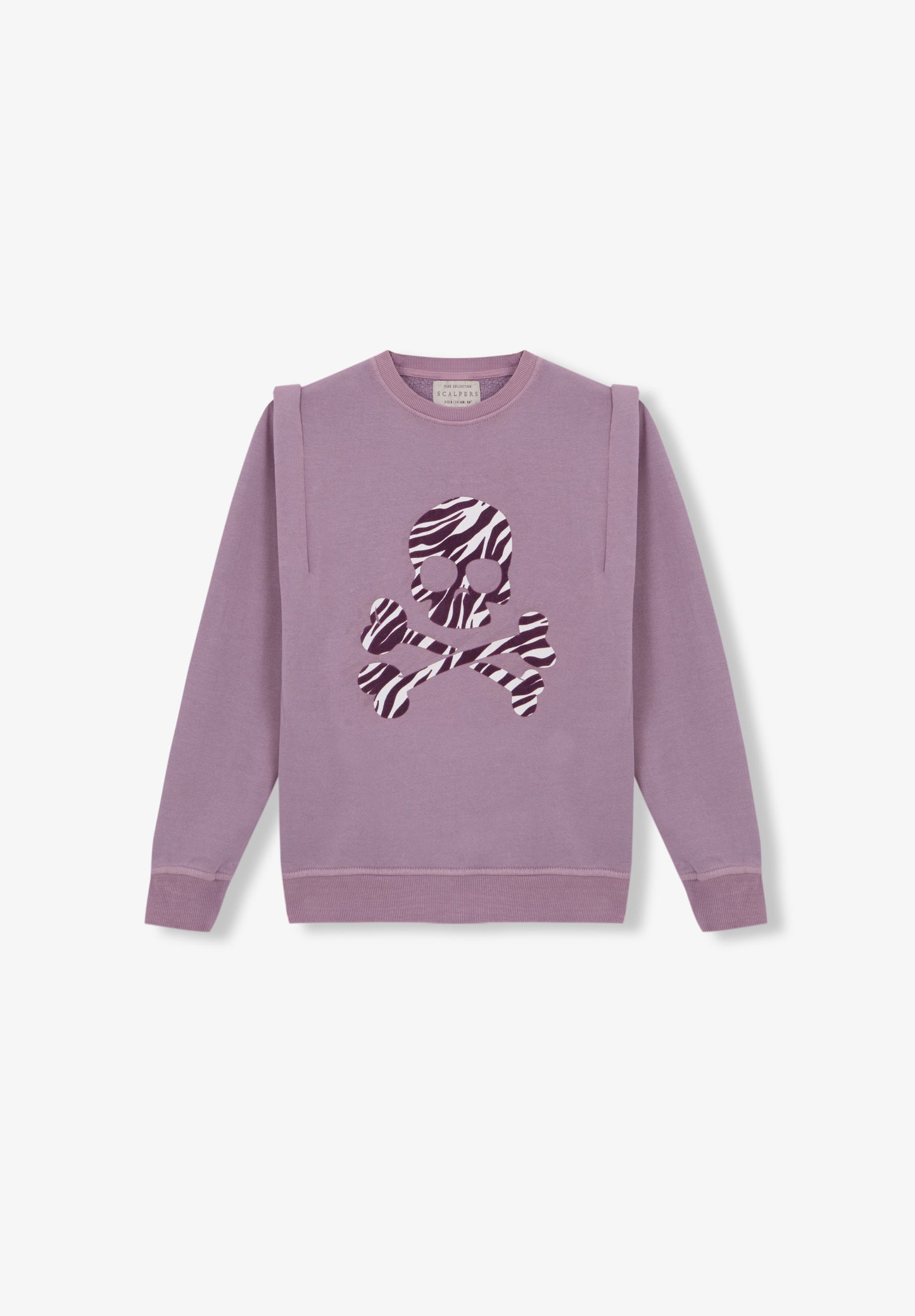 SUDADERA ZEBRA PLIEGUES HOMBRO