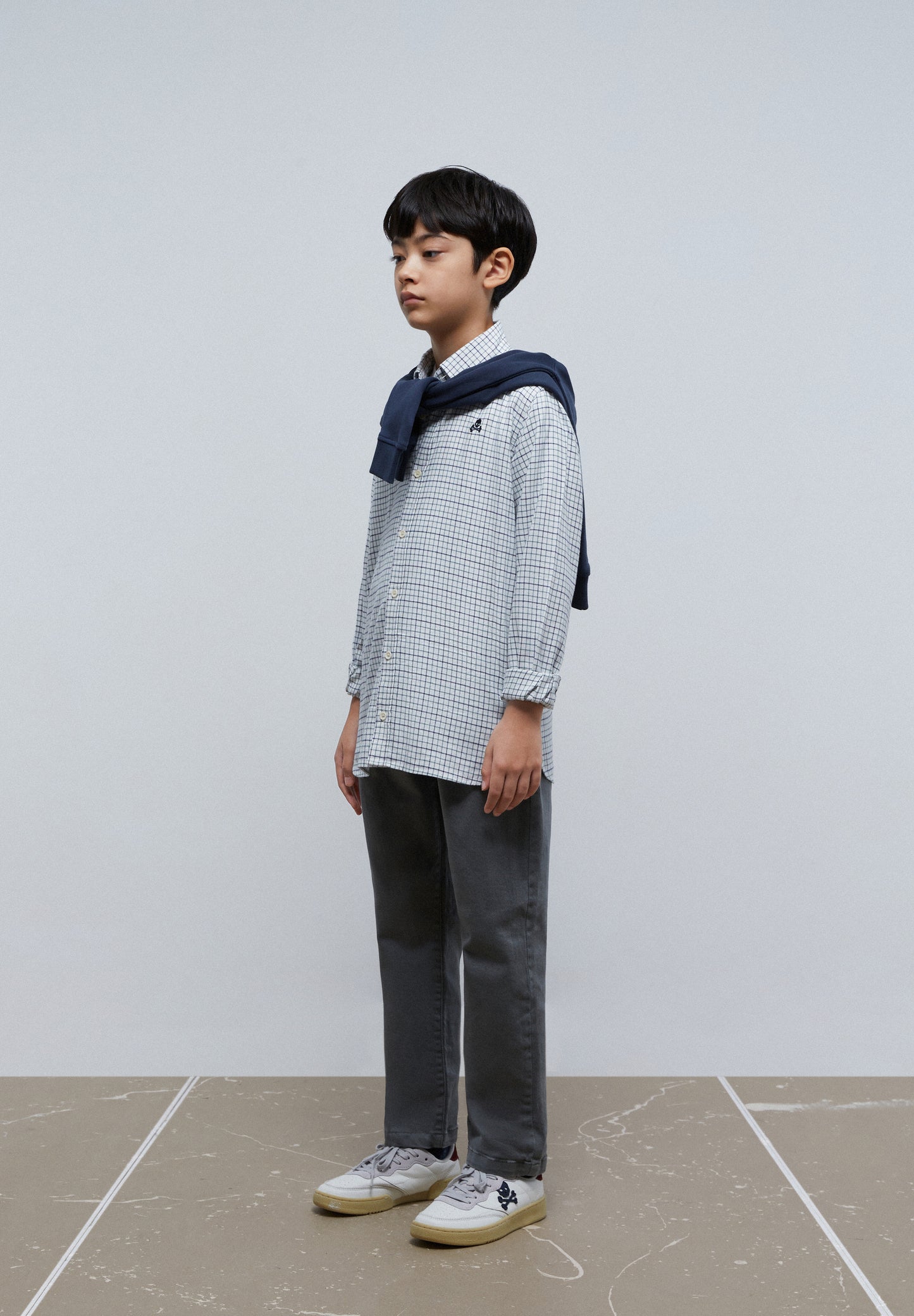 CAMISA CUADROS CALAVERA