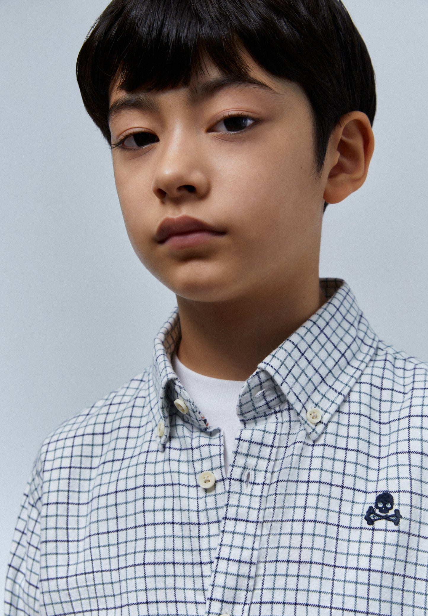 CAMISA CUADROS CALAVERA