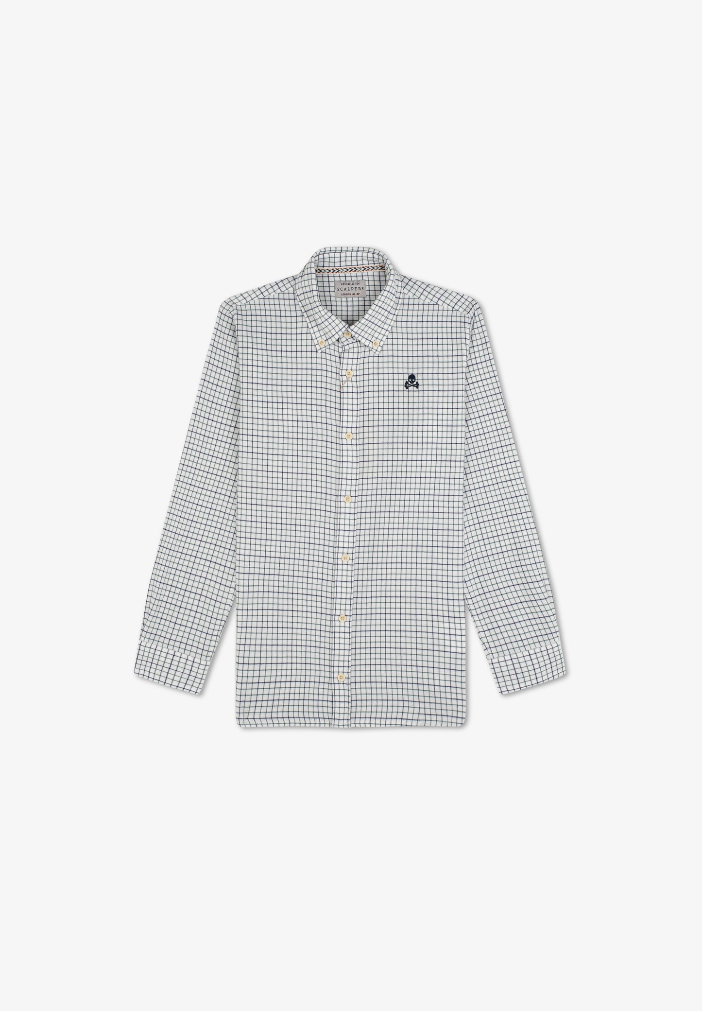 CAMISA CUADROS CALAVERA