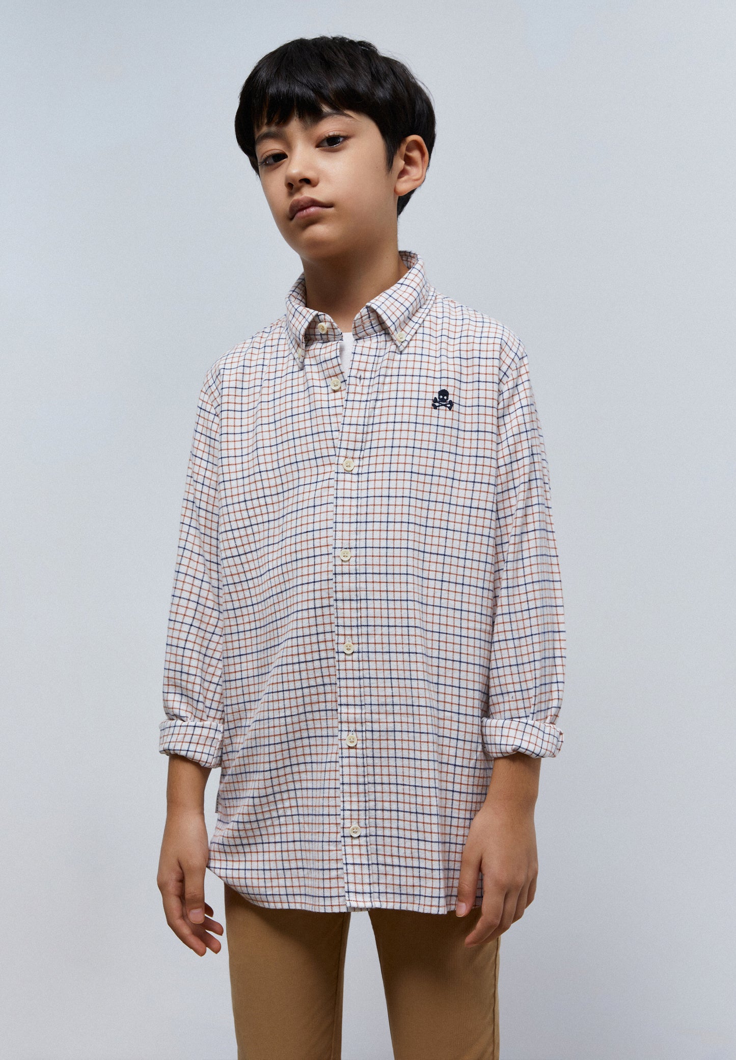 CAMISA CUADROS CALAVERA