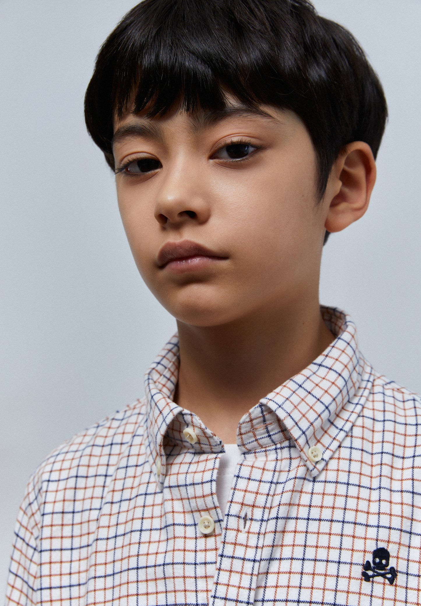 CAMISA CUADROS CALAVERA