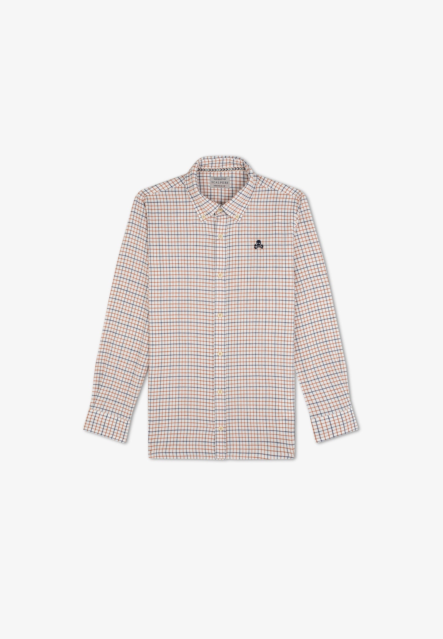 CAMISA CUADROS CALAVERA