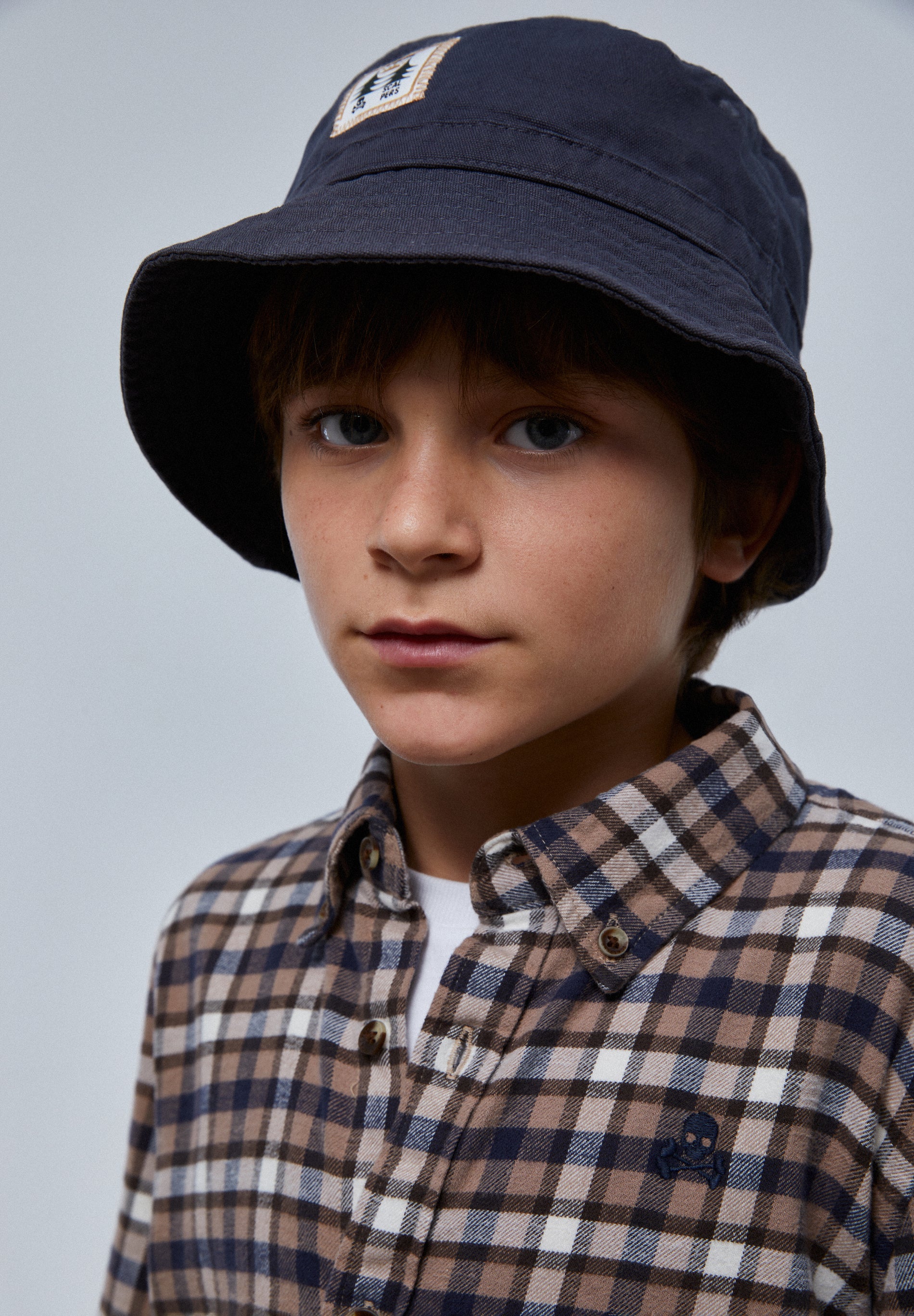 GORRO BUCKET CANVAS PARCHE