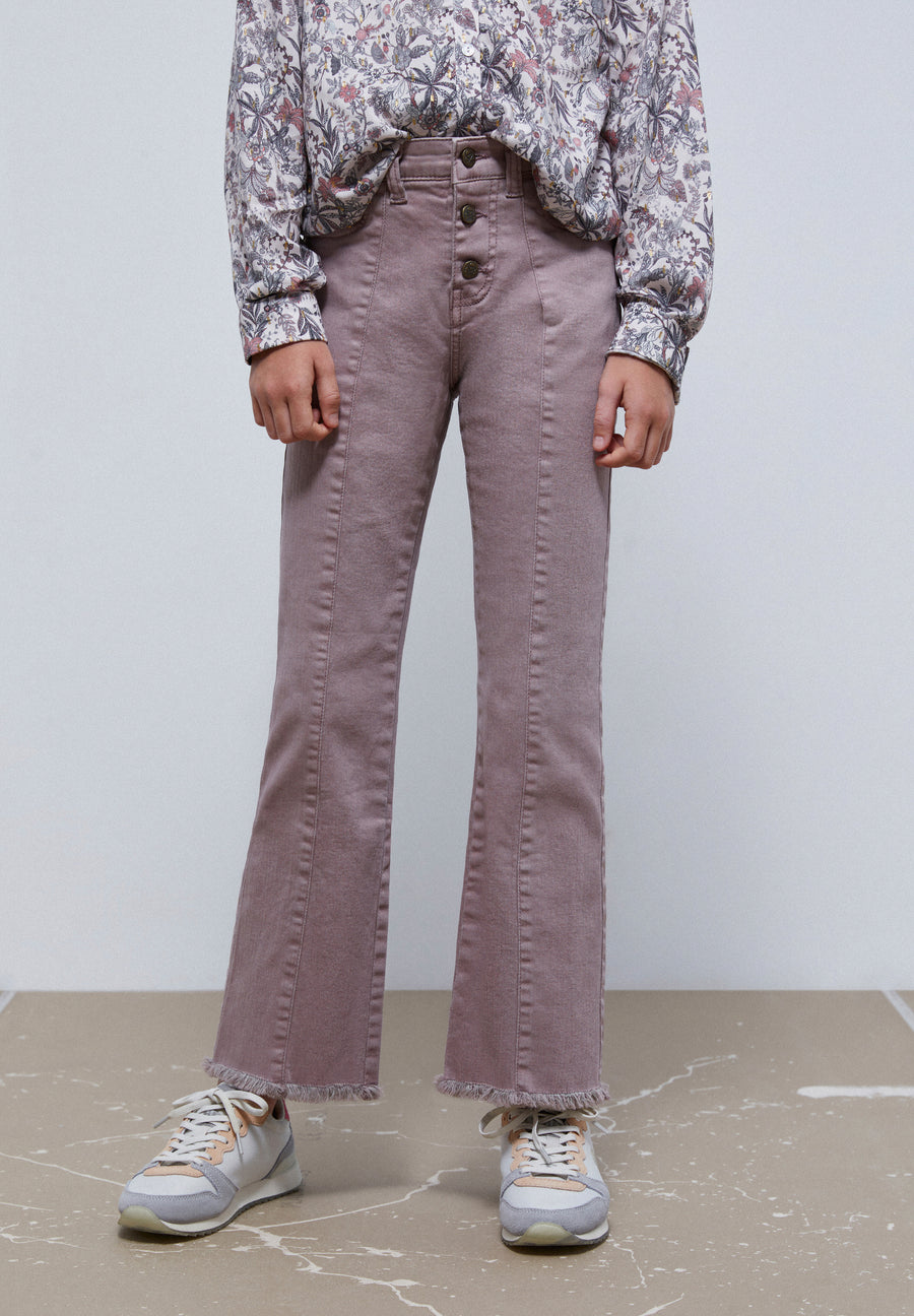 PANTALÓN FLARE BOTONES