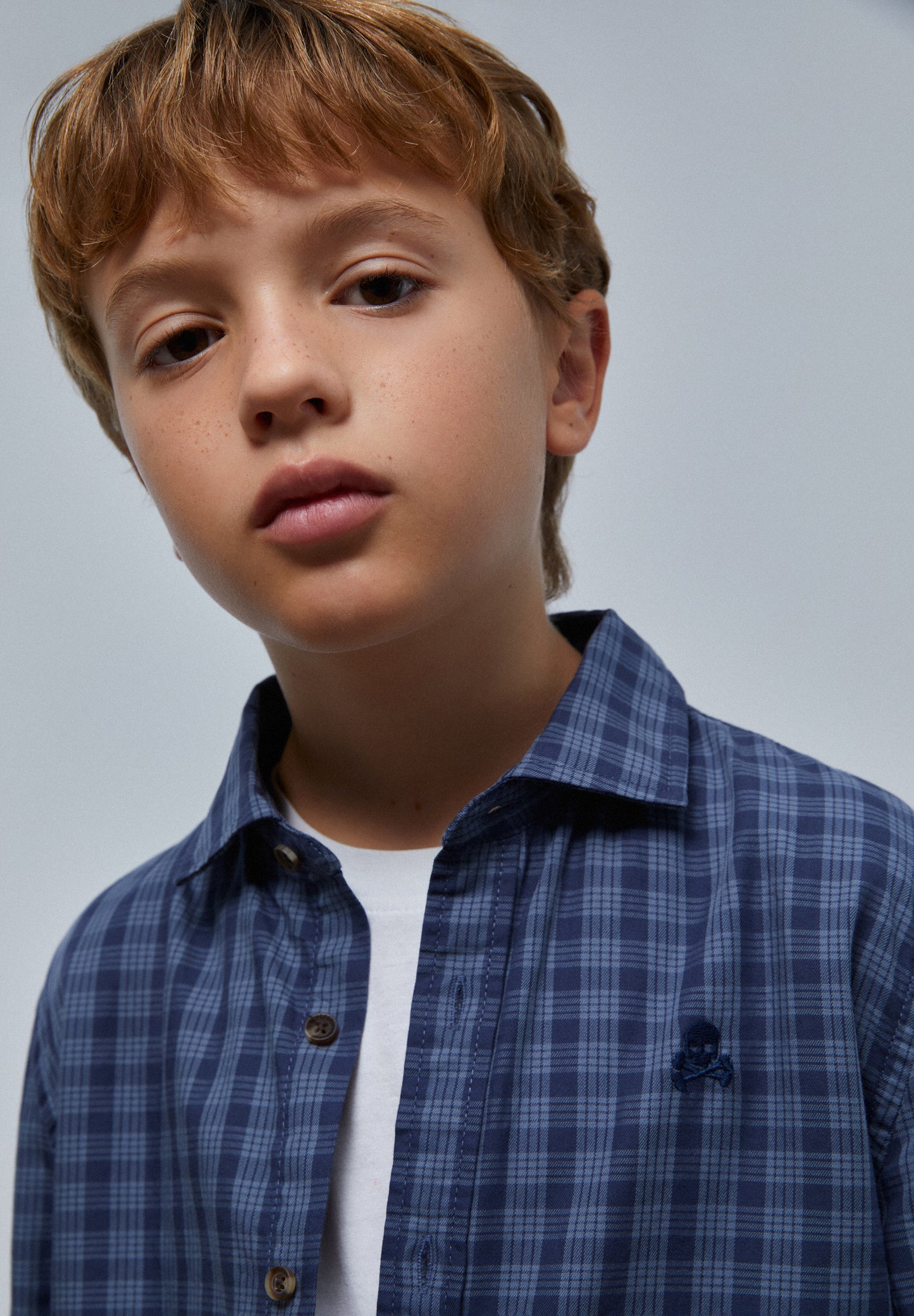 CAMISA CUADROS CALAVERA TONO