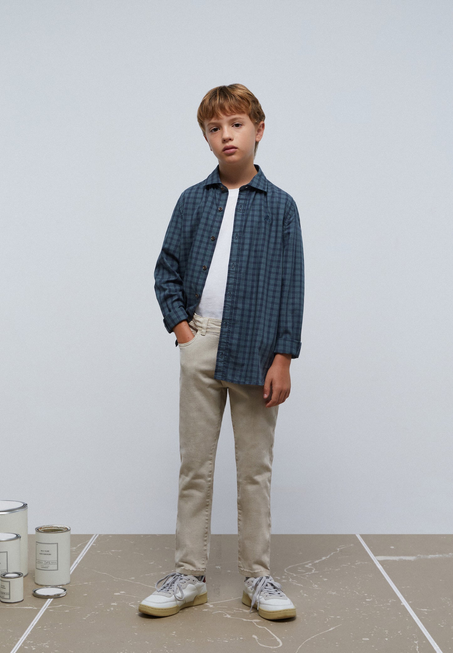 CAMISA CUADROS CALAVERA TONO