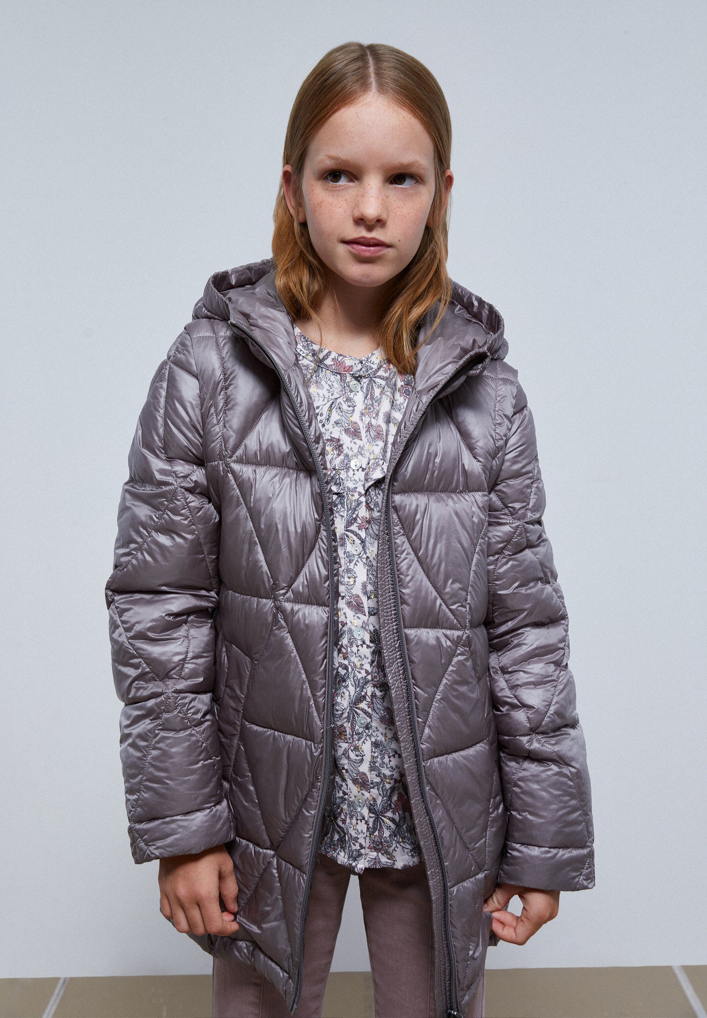 ABRIGO ACOLCHADO METALIZADO