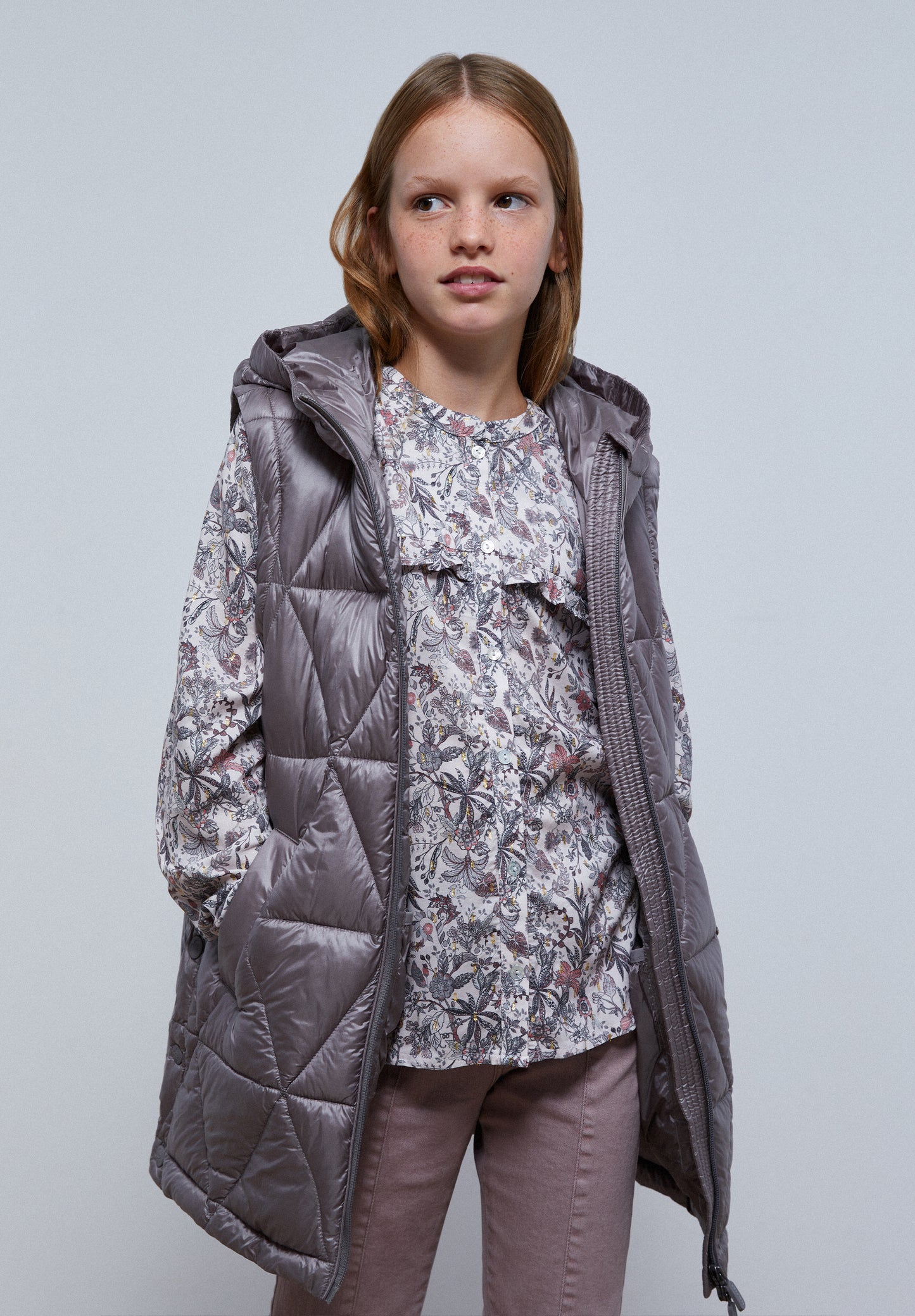 ABRIGO ACOLCHADO METALIZADO