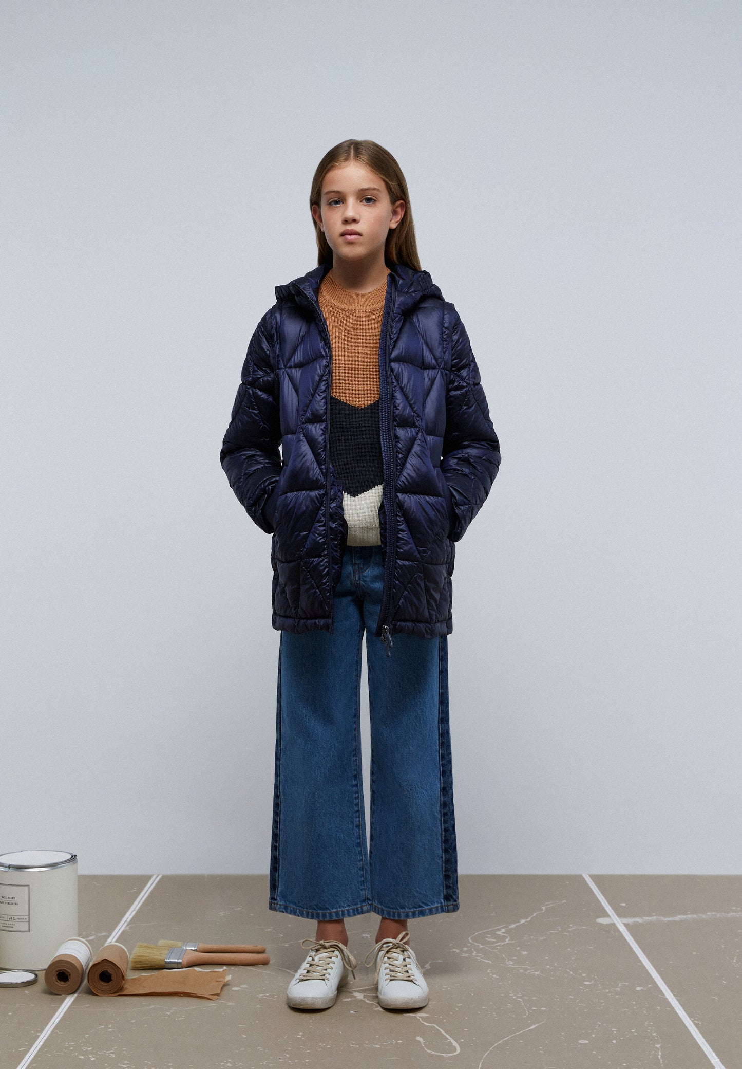 ABRIGO ACOLCHADO METALIZADO