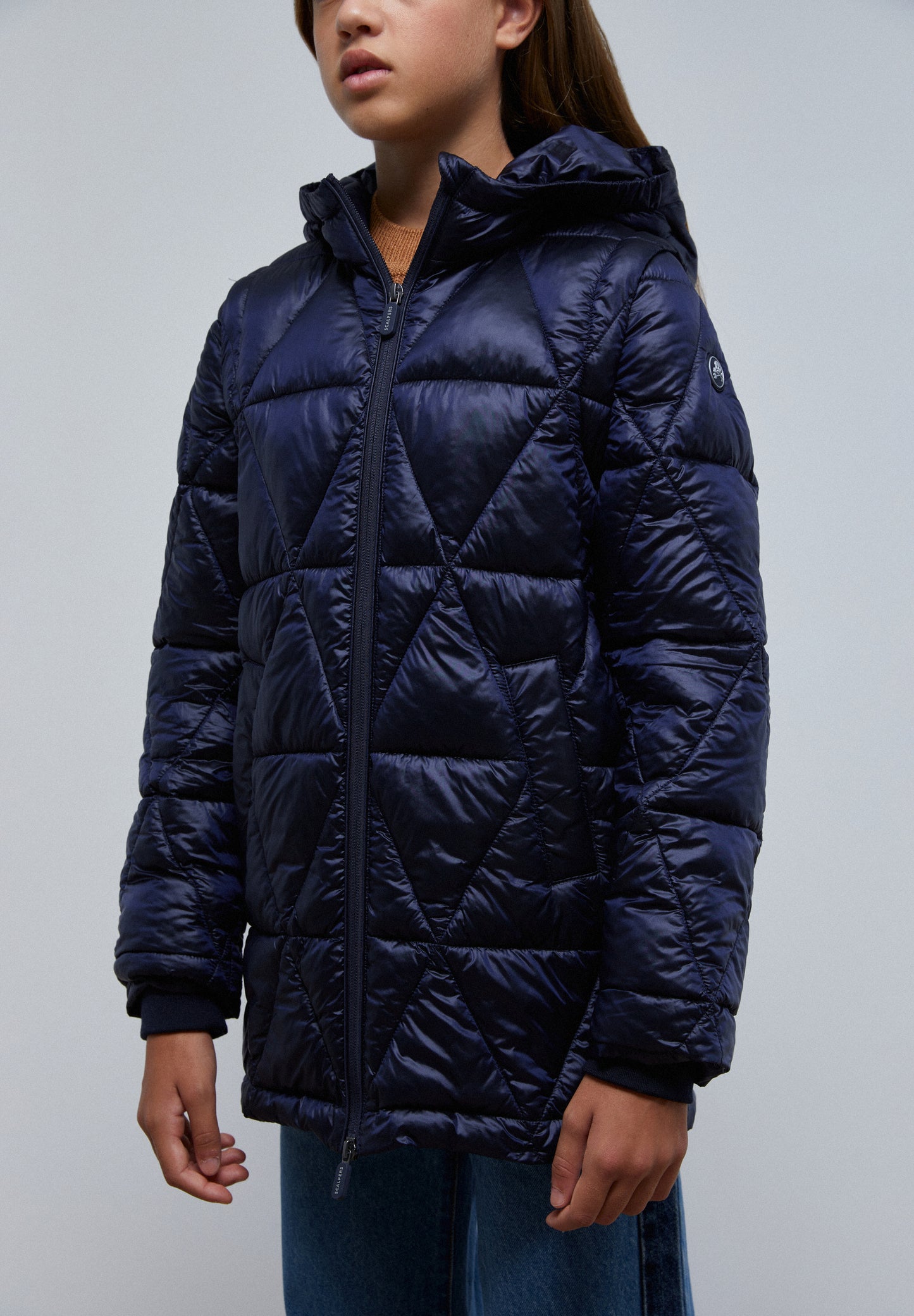 ABRIGO ACOLCHADO METALIZADO