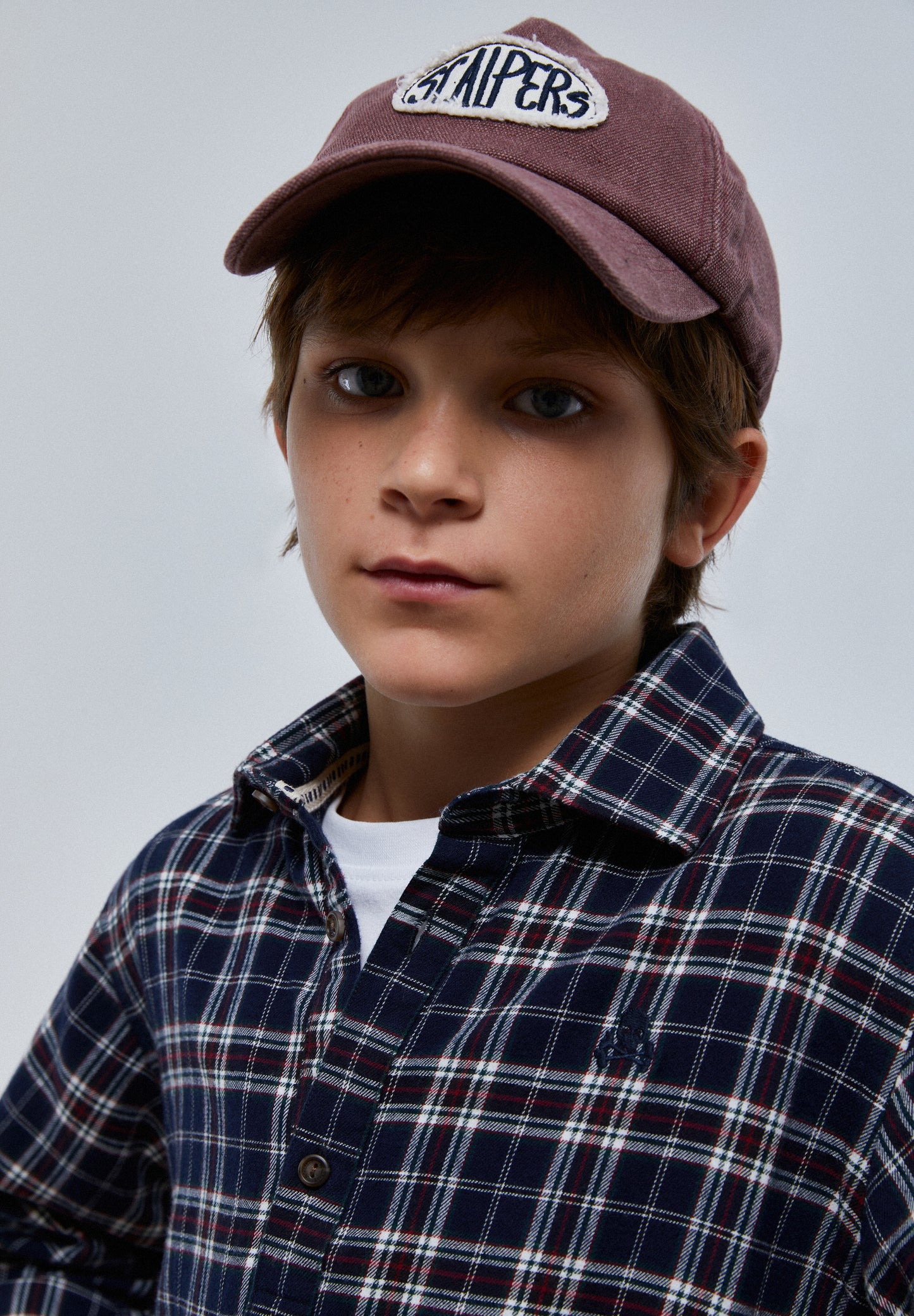 CAMISA POLERA CUADROS