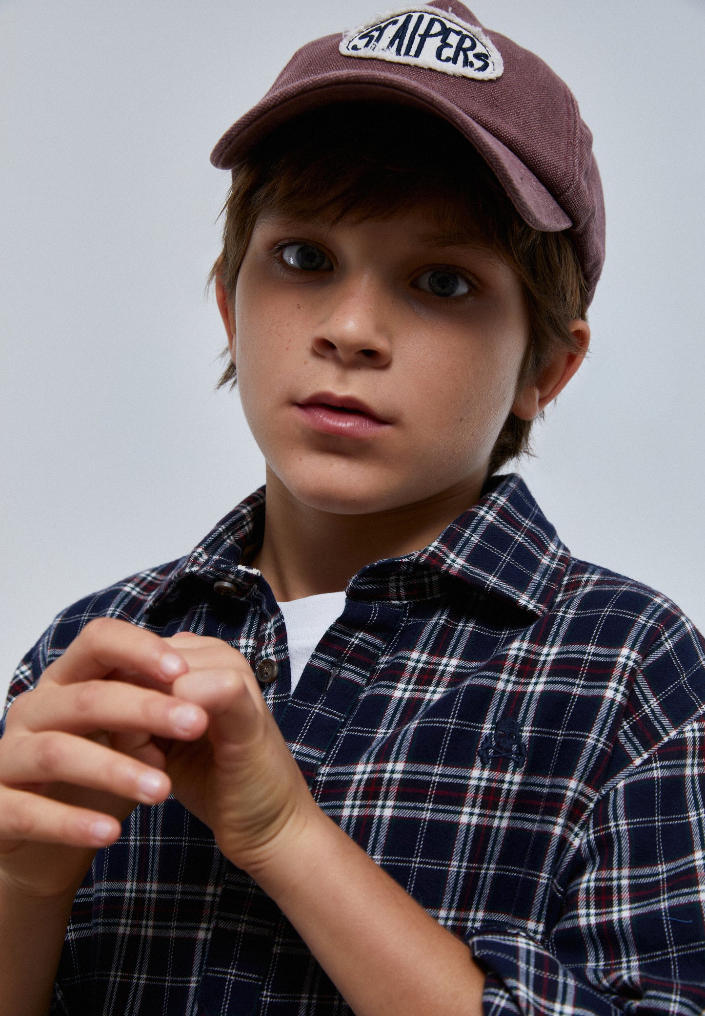 CAMISA POLERA CUADROS