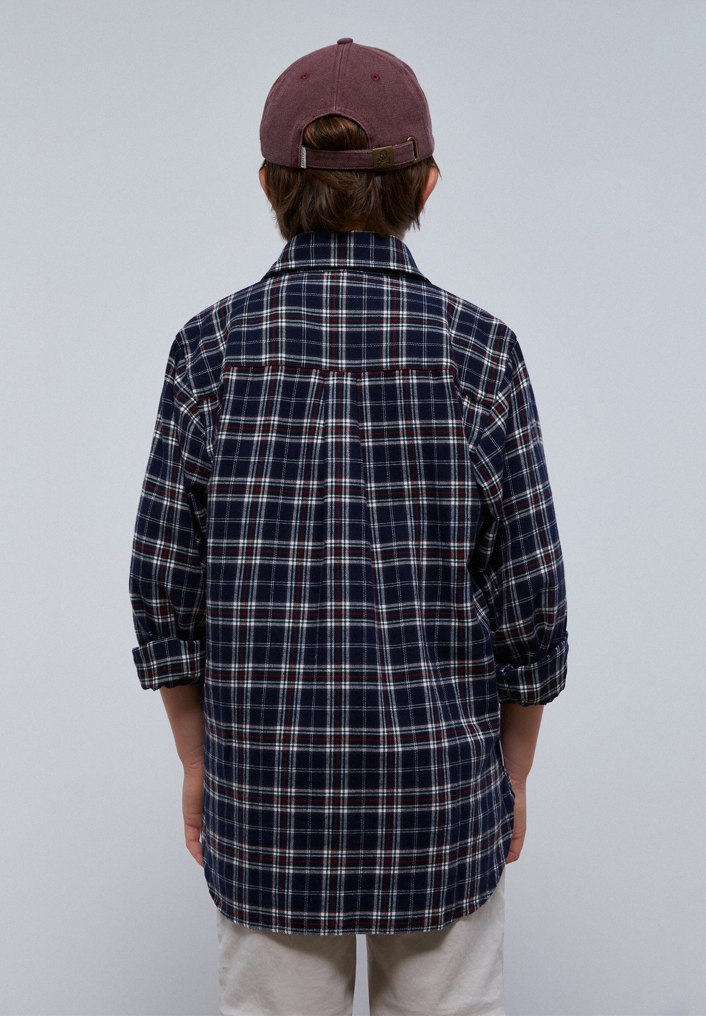 CAMISA POLERA CUADROS