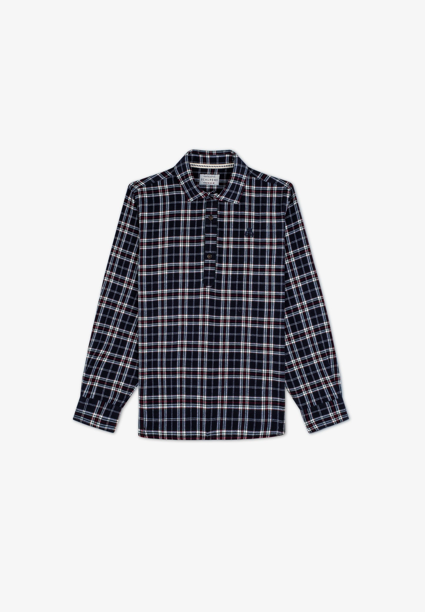 CAMISA POLERA CUADROS