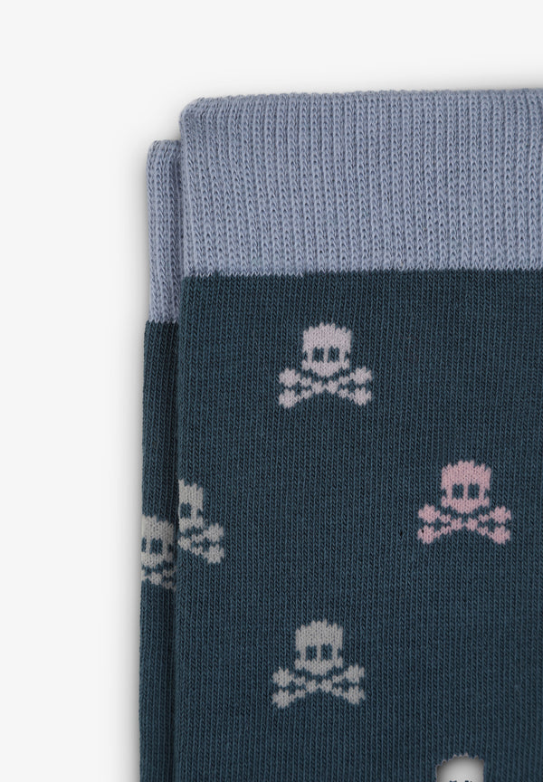 CALCETINES CALAVERAS ALL OVER