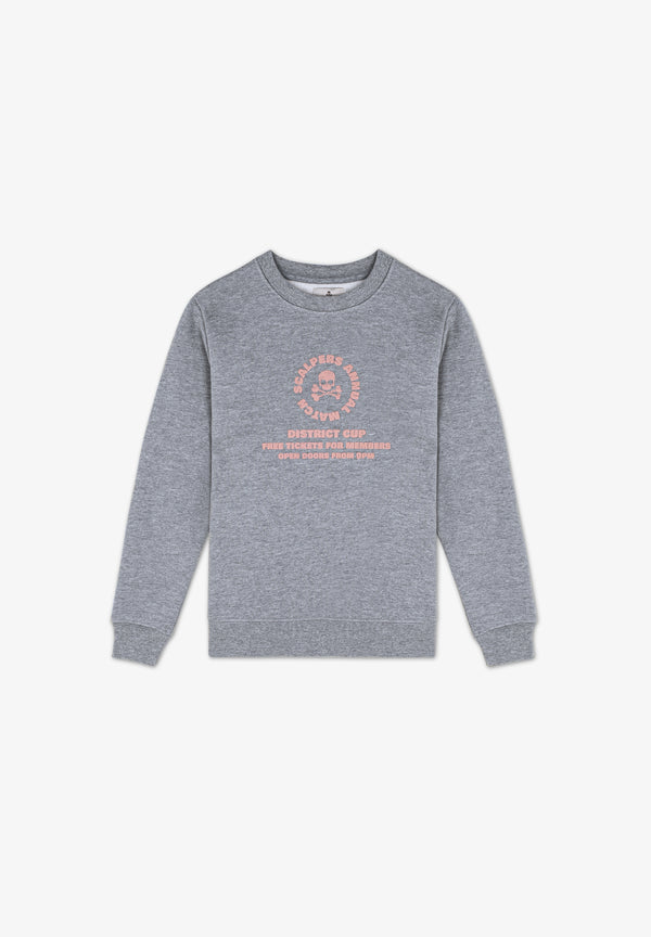 SUDADERA PRINT FRONTAL RELIEVE