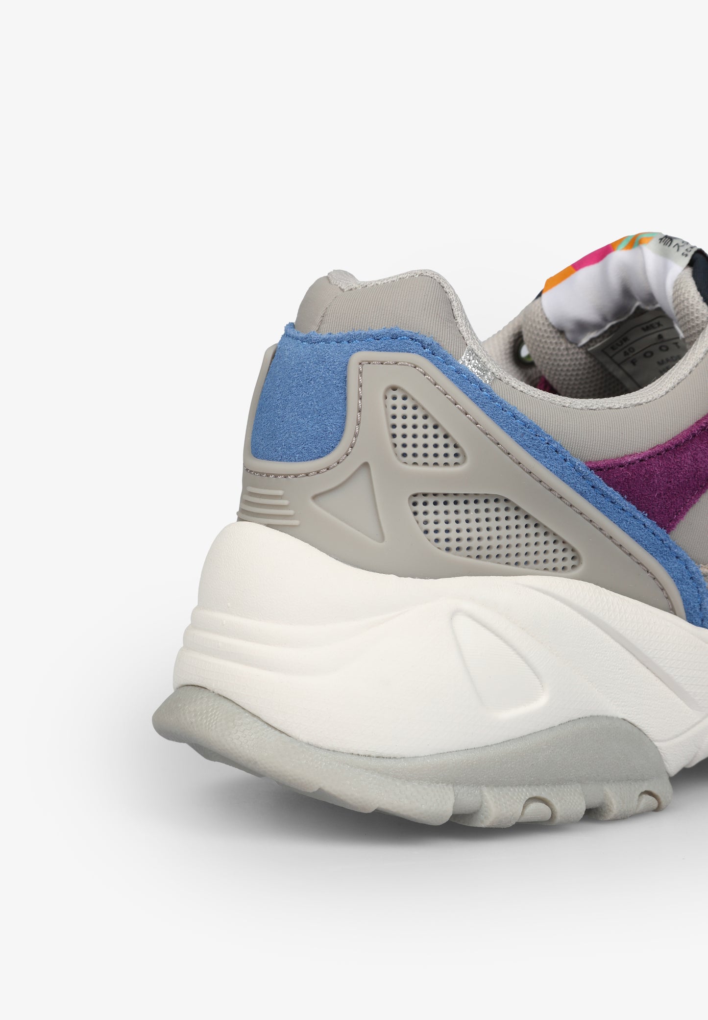 SNEAKERS MULTICOLOR SUELA PRONUNCIADA