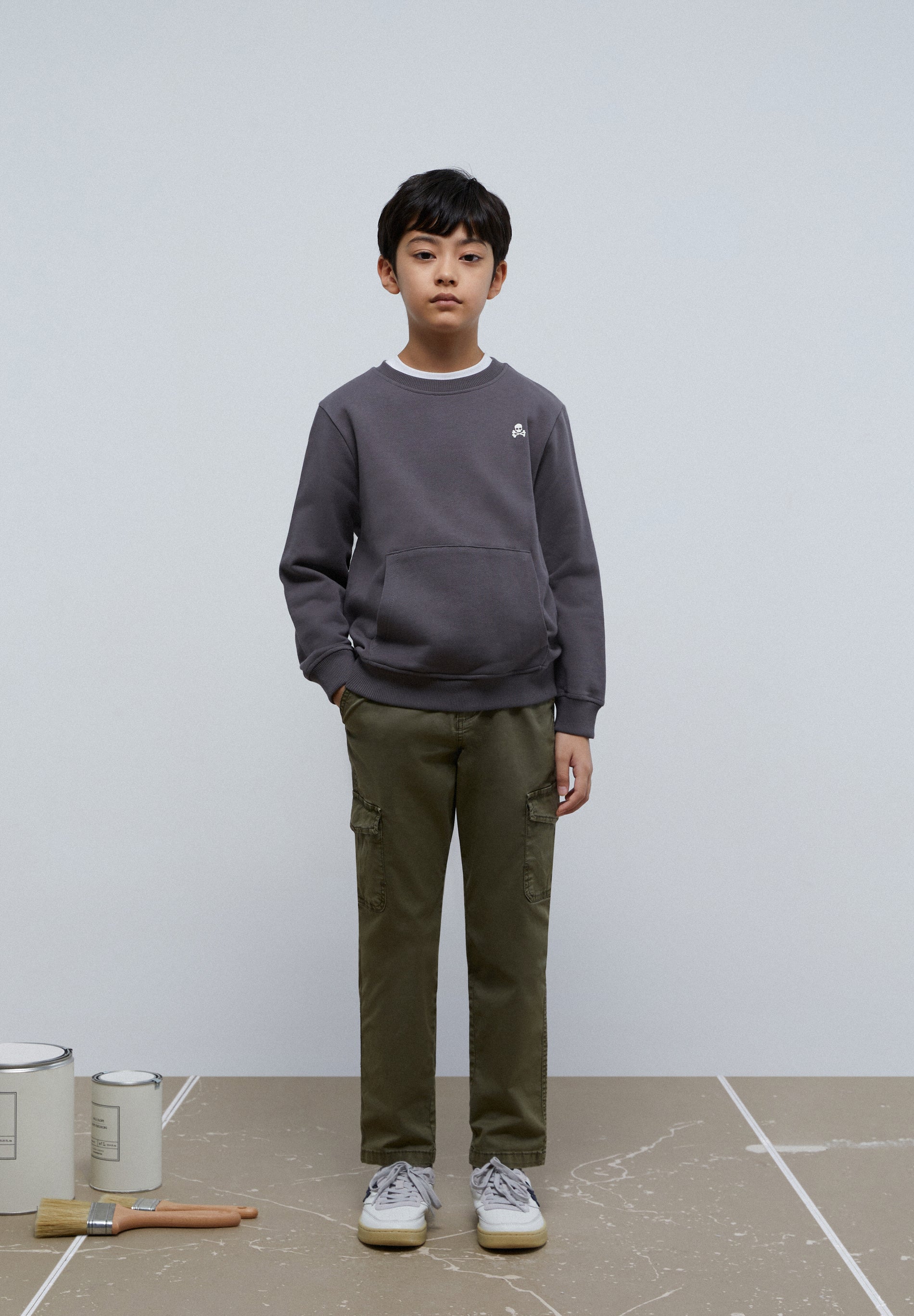 SUDADERA PRINT LOGO CIRCULAR