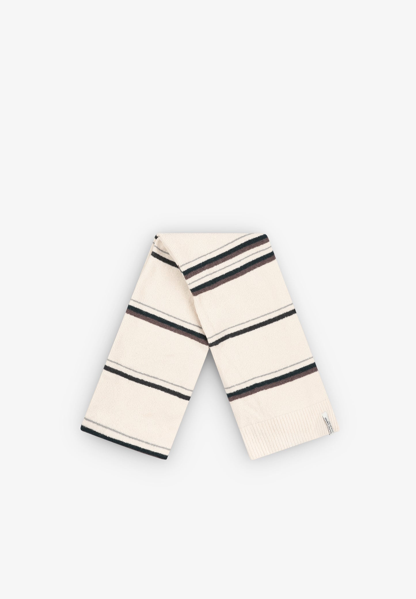 BUFANDA PUNTO RAYAS BICOLOR