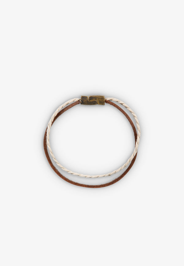 PULSERA DOBLE TRENZADA