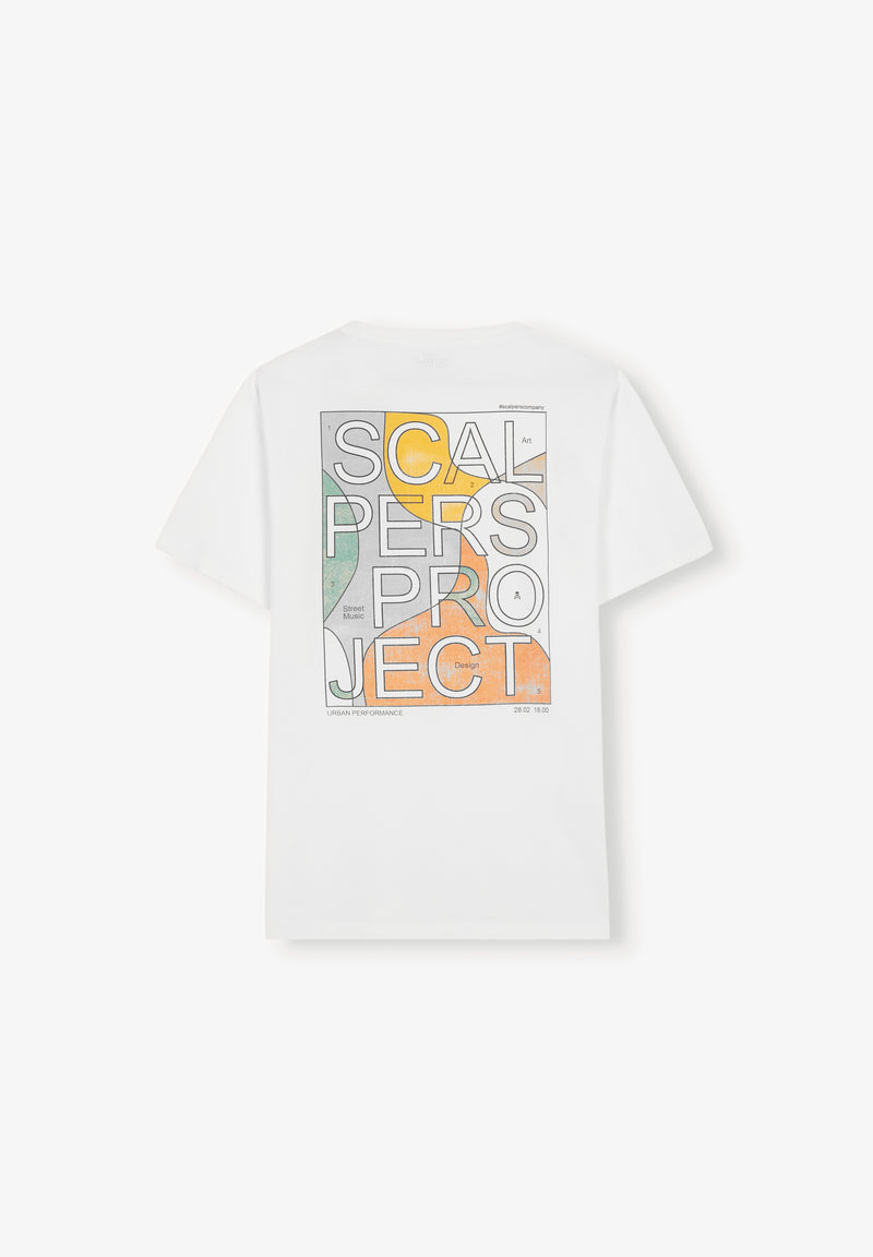 CAMISETA DIBUJO LOGO TRASERO