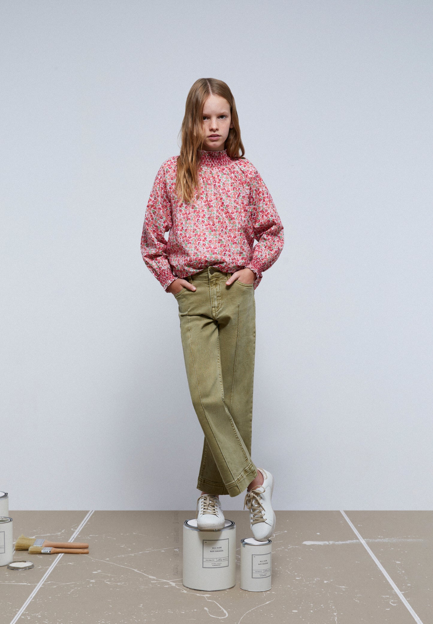 BLUSA FLORES NIDO ABEJA