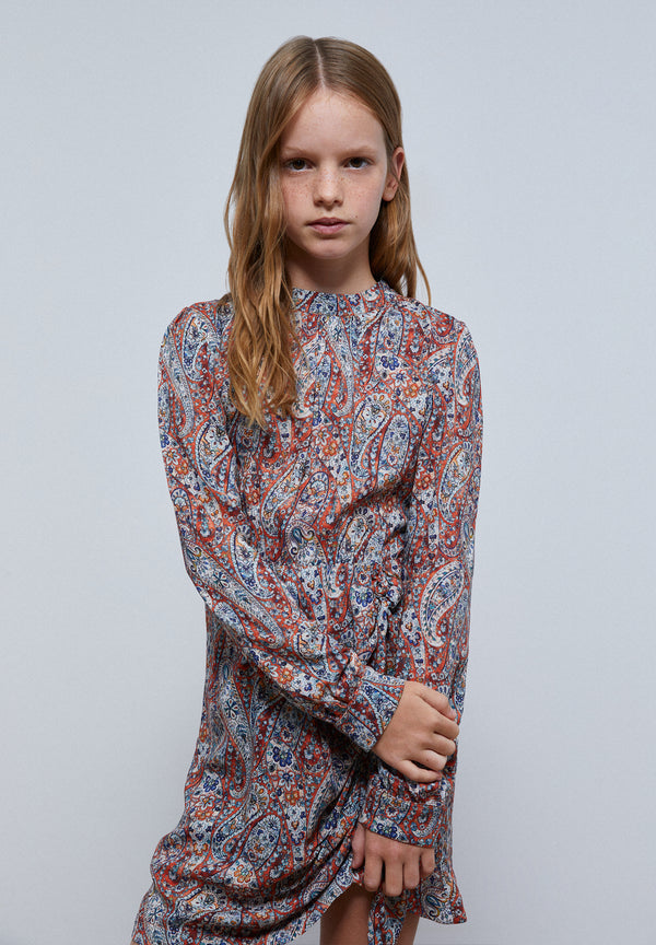 VESTIDO PAISLEY LAZADA